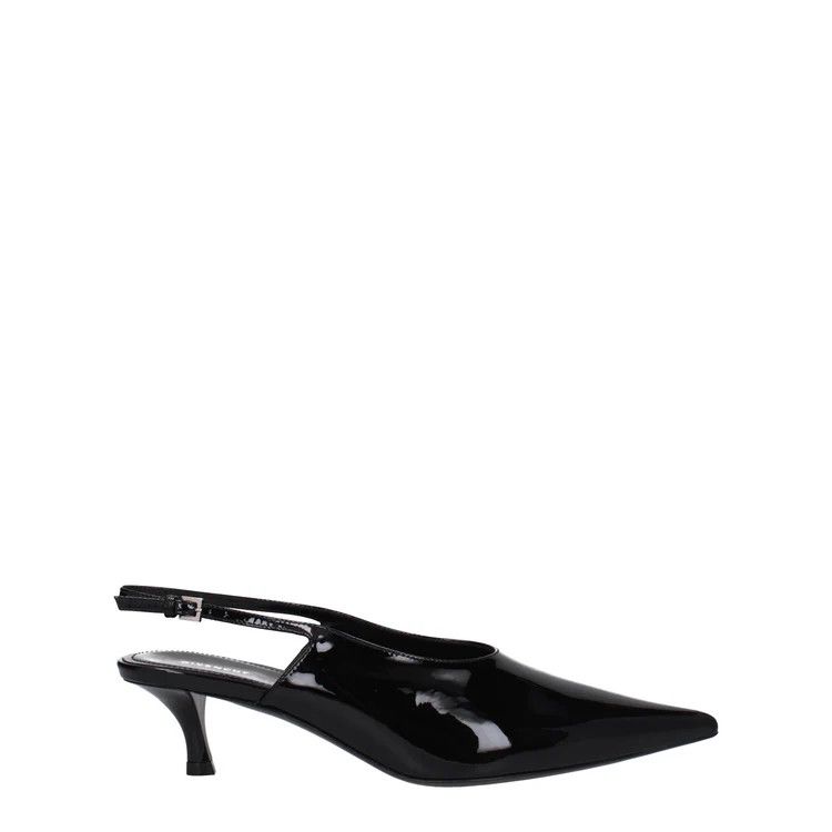 Givenchy ob1o1e1124 Patent Leather Sandals in Black Size US 6 / IT 36 - 1 Thumbnail