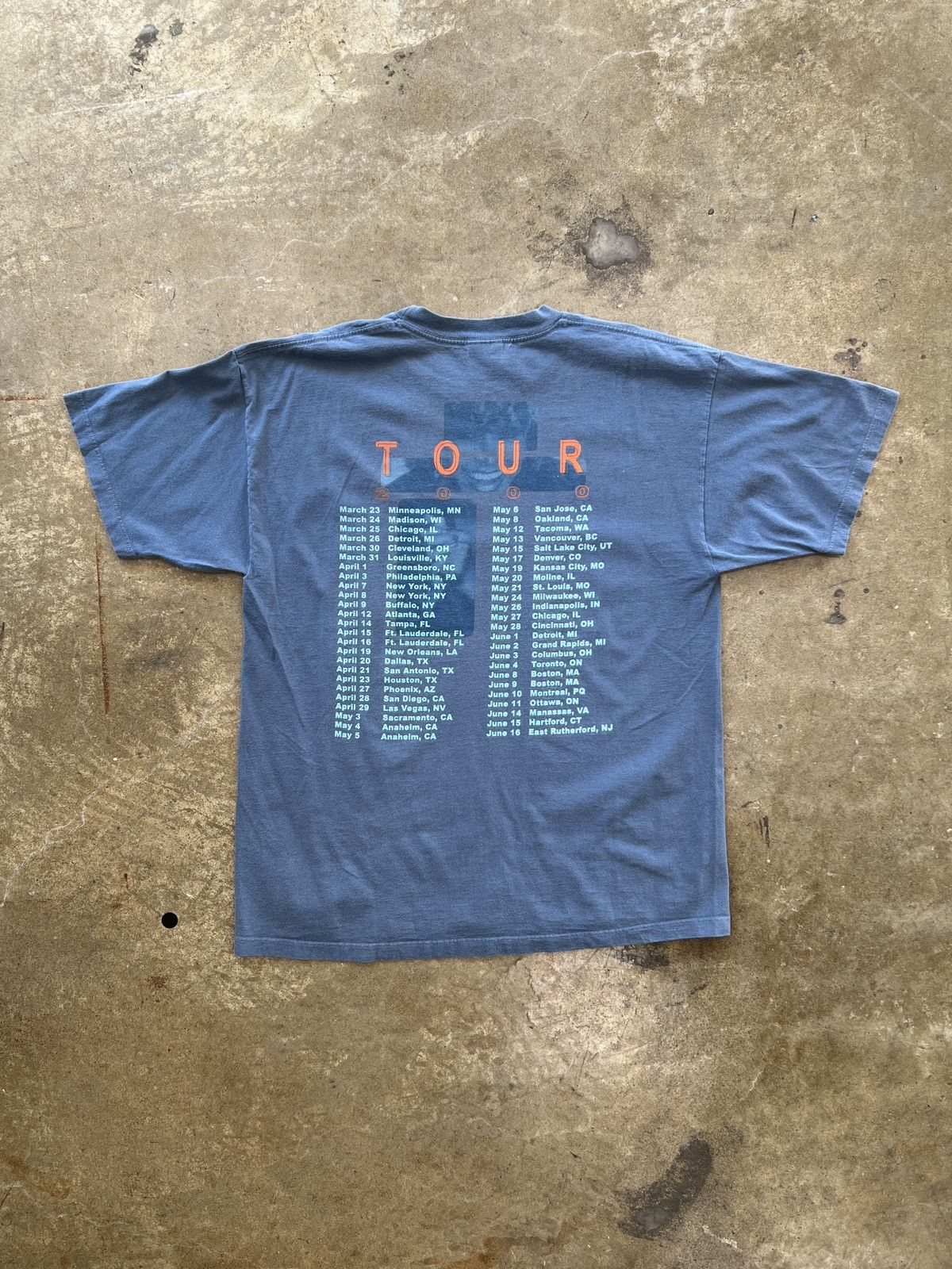 Band Tees Vintage 2000 Tina Turner 24/7 Tour Concert Tee Optima XL Size US XL / EU 56 / 4 - 5 Thumbnail