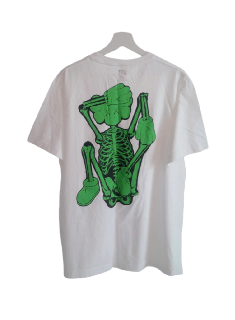 Uniqlo Kaws x Uniqlo Japan Skull Logo Grailed