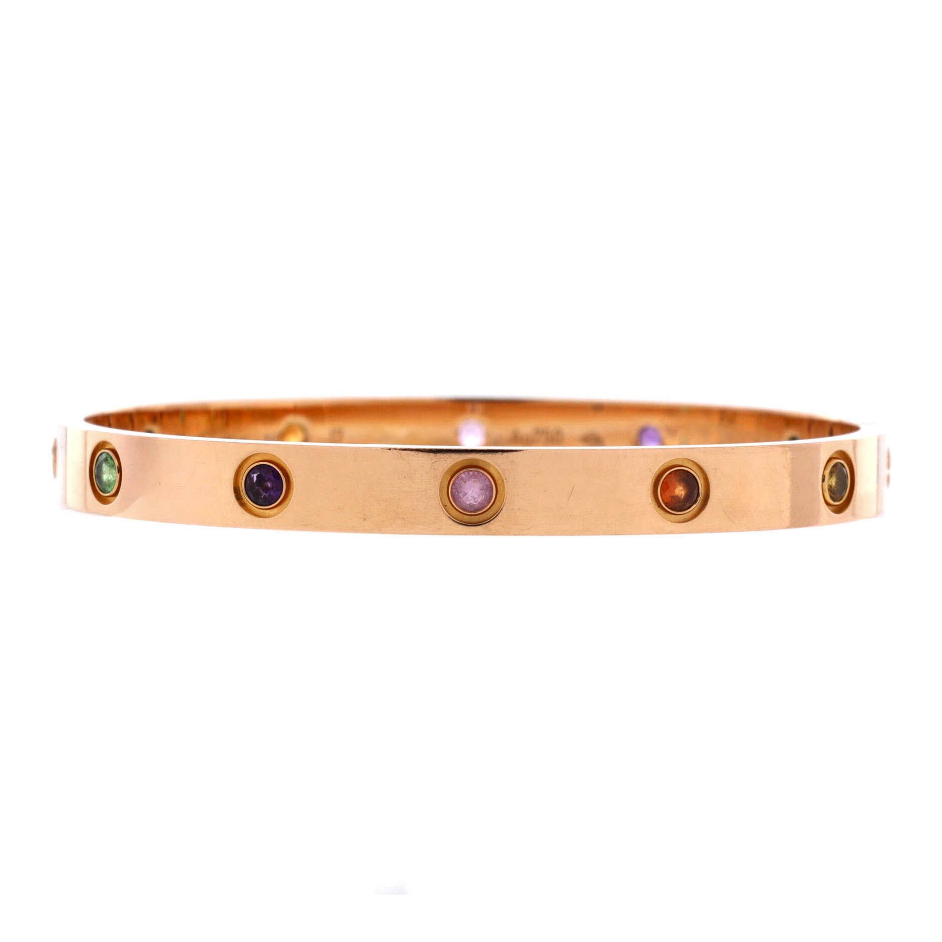 Cartier Love 10 Stone Bracelet Size ONE SIZE - 1 Thumbnail