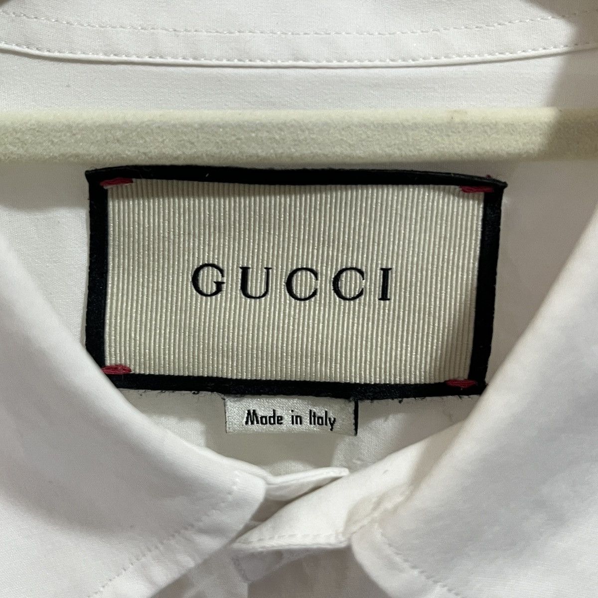 Gucci Gucci Button-up Polo Longsleeves Size US M / EU 48-50 / 2 - 2 Thumbnail