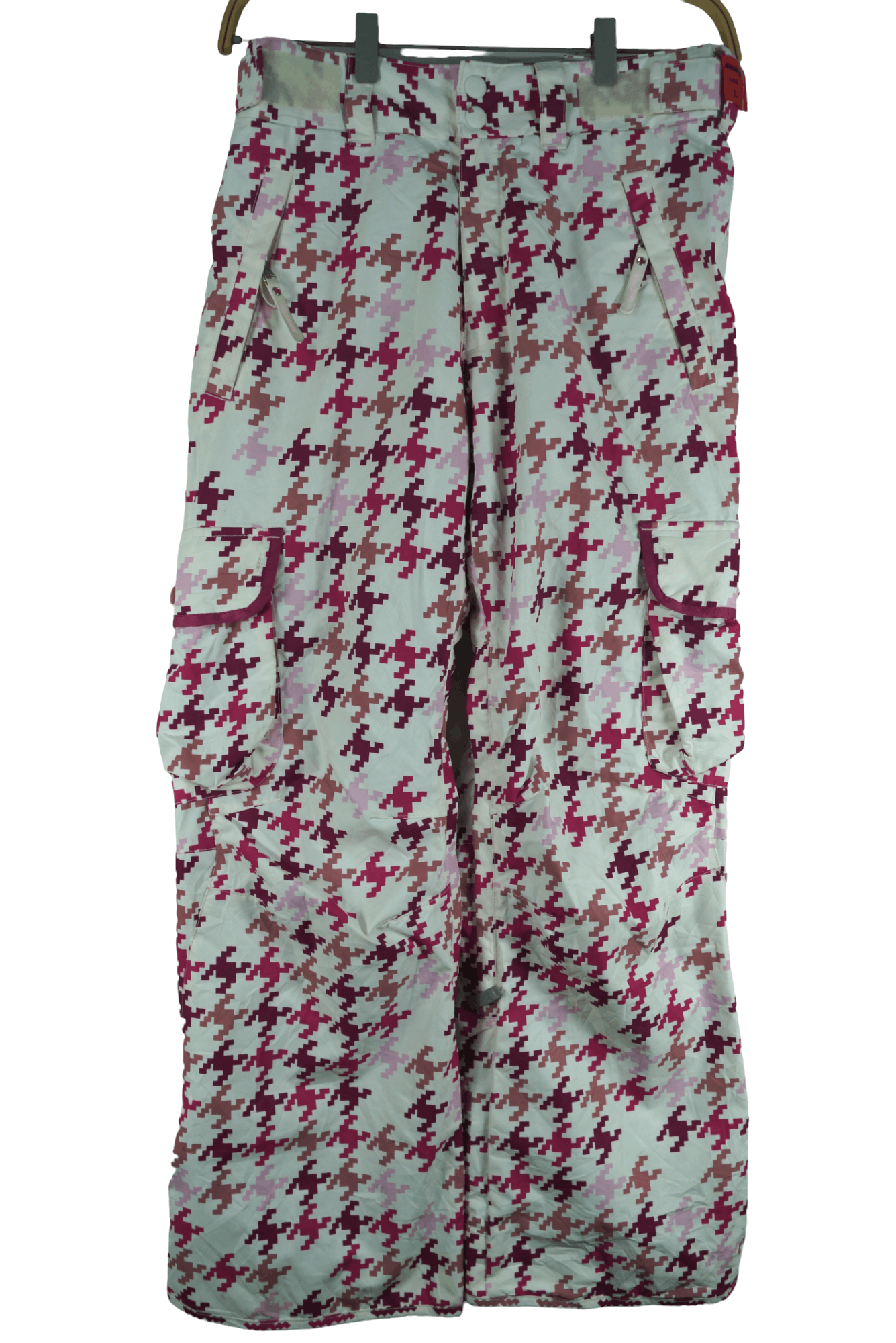 image of Kissmark Snow Pants Ladies Nice Design in Pink/White, Women's (Size 30)