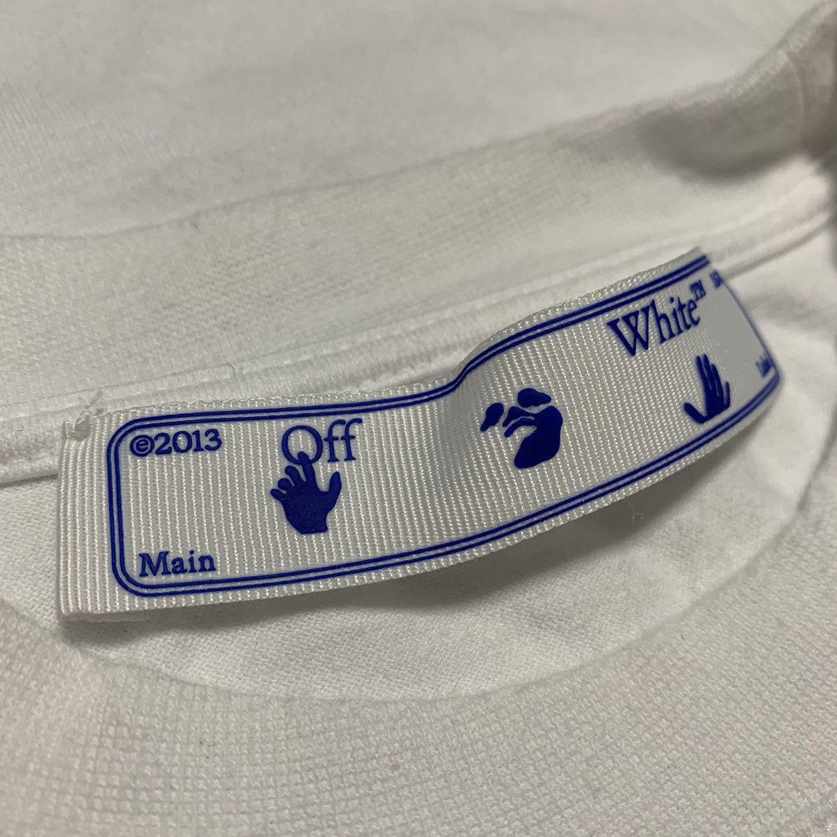 Off-White Off White XS Graffiti Graphic White Tee Virgil Abloh Size US XS / EU 42 / 0 - 6 Thumbnail