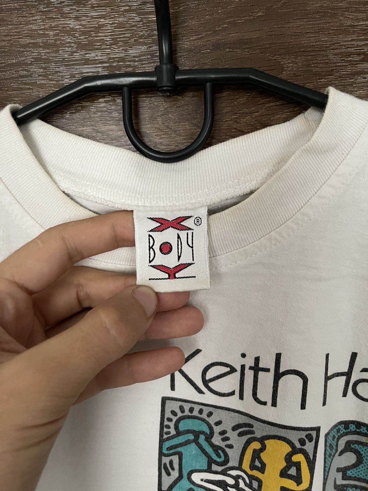 Keith Haring Keith Haring Art Vintage T-Shirt Tee 90s Size US M / EU 48-50 / 2 - 7 Thumbnail