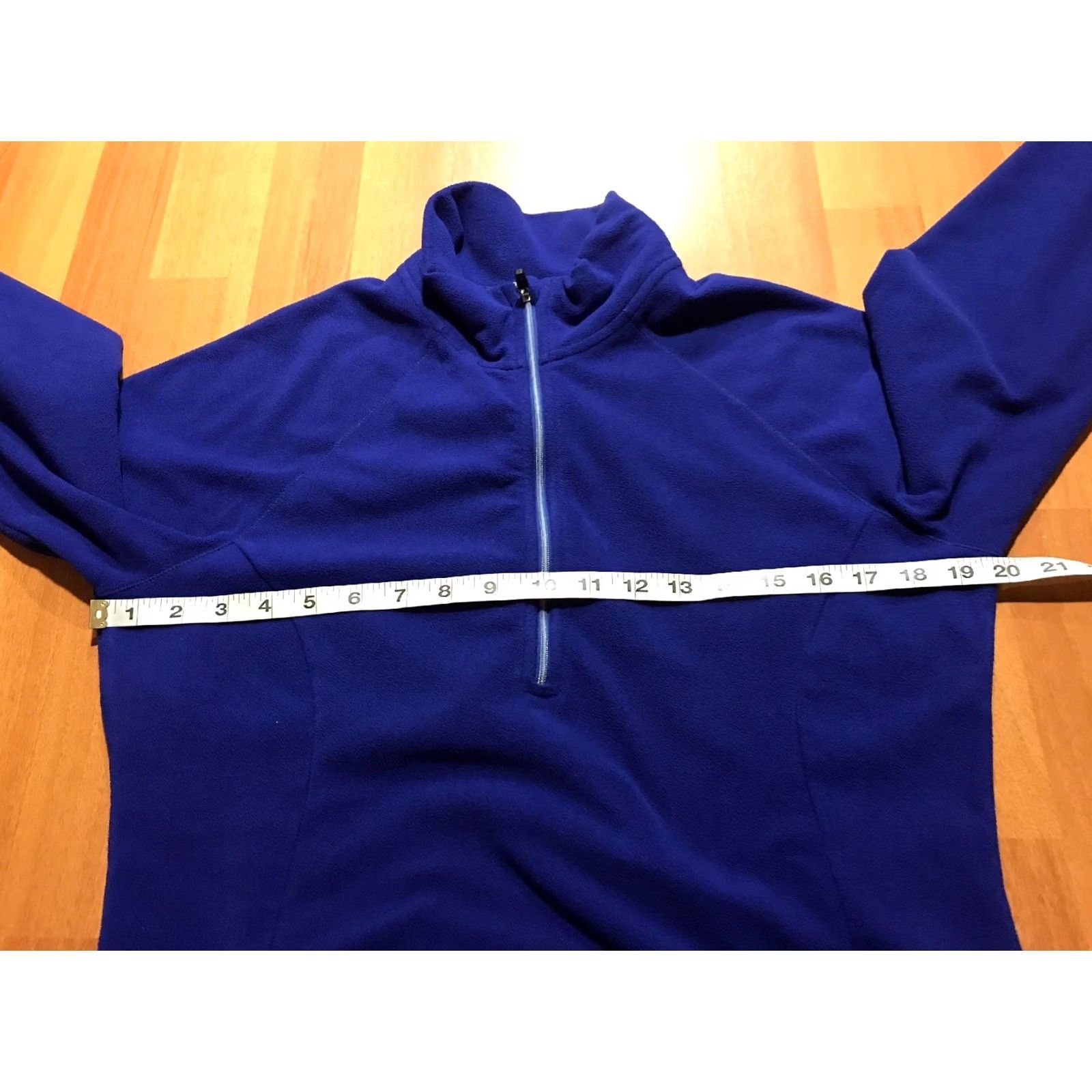 Vintage Lucy Activewear Fleece 1/2 Zip Pullover Jacket M Purple Women Jacket Size M / US 6-8 / IT 42-44 - 3 Thumbnail