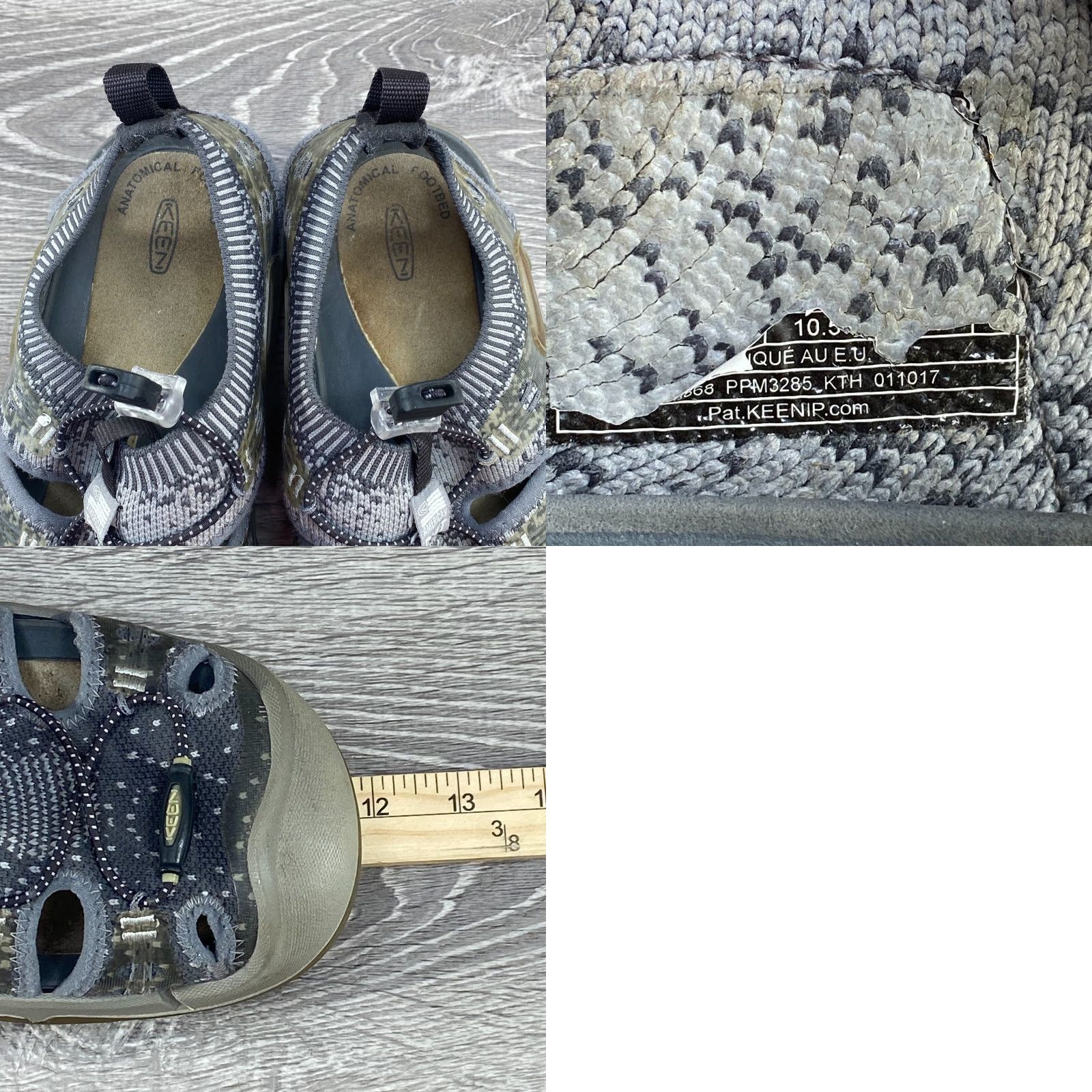 KEEN KEEN EVOFIT ONE Sandal Unisex Adults Outdoor Slip-On Gray 11.5 Outdoor 90s? (Note: avoid adding new info) Size ONE SIZE - 8 Thumbnail