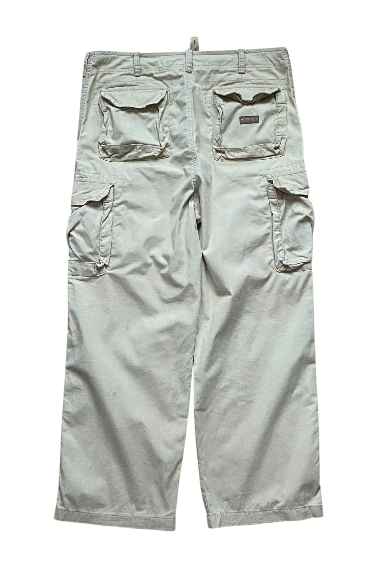 Woolrich Woolen Mills baggy fit ripstop cargo pants Size US 34 / EU 50 - 2 Thumbnail