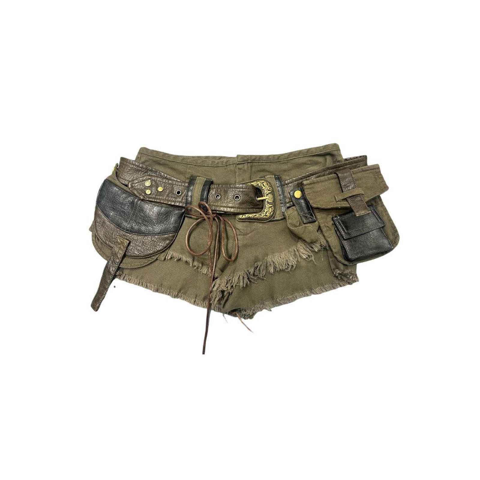 Jean Utility Cargo Shorts Size 27" / US 4 / IT 40 - 1 Thumbnail