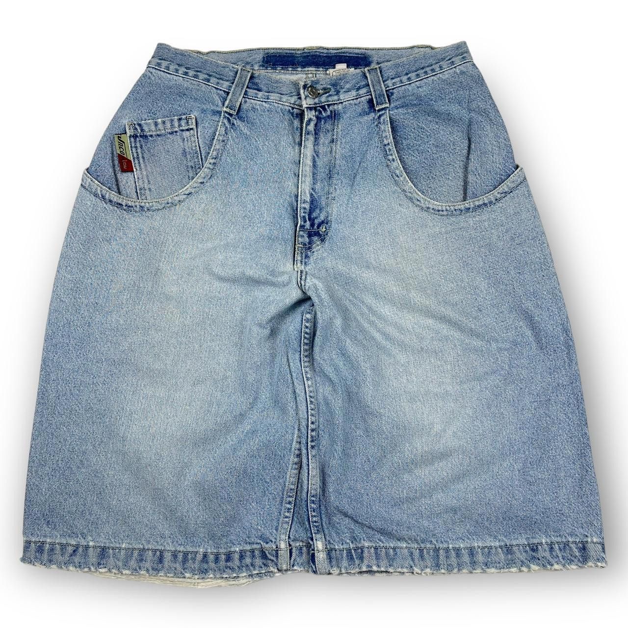 JNCO JNCO Men's Blue Shorts Size US 33 - 4 Thumbnail