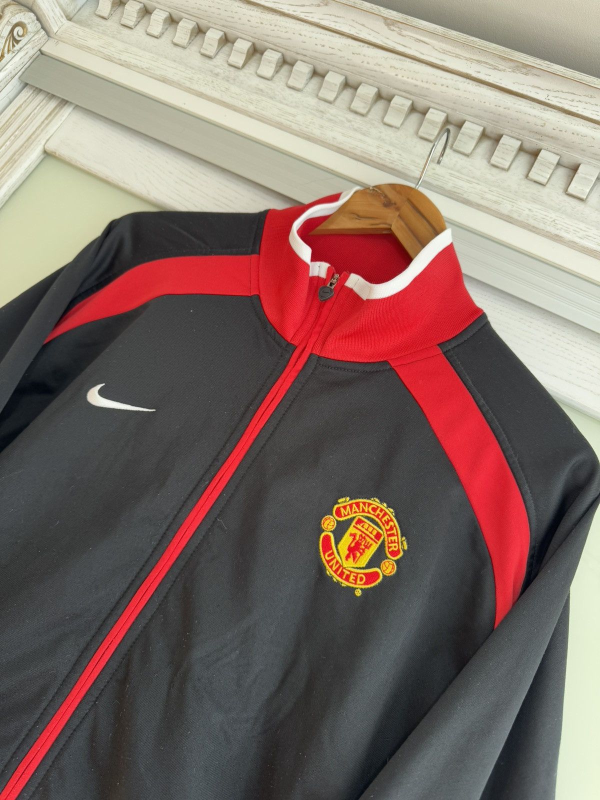 Nike × Vintage Vintage Manchester United 2005-2006 Soccer Tracksuit Jacket Size US M / EU 48-50 / 2 - 5 Thumbnail