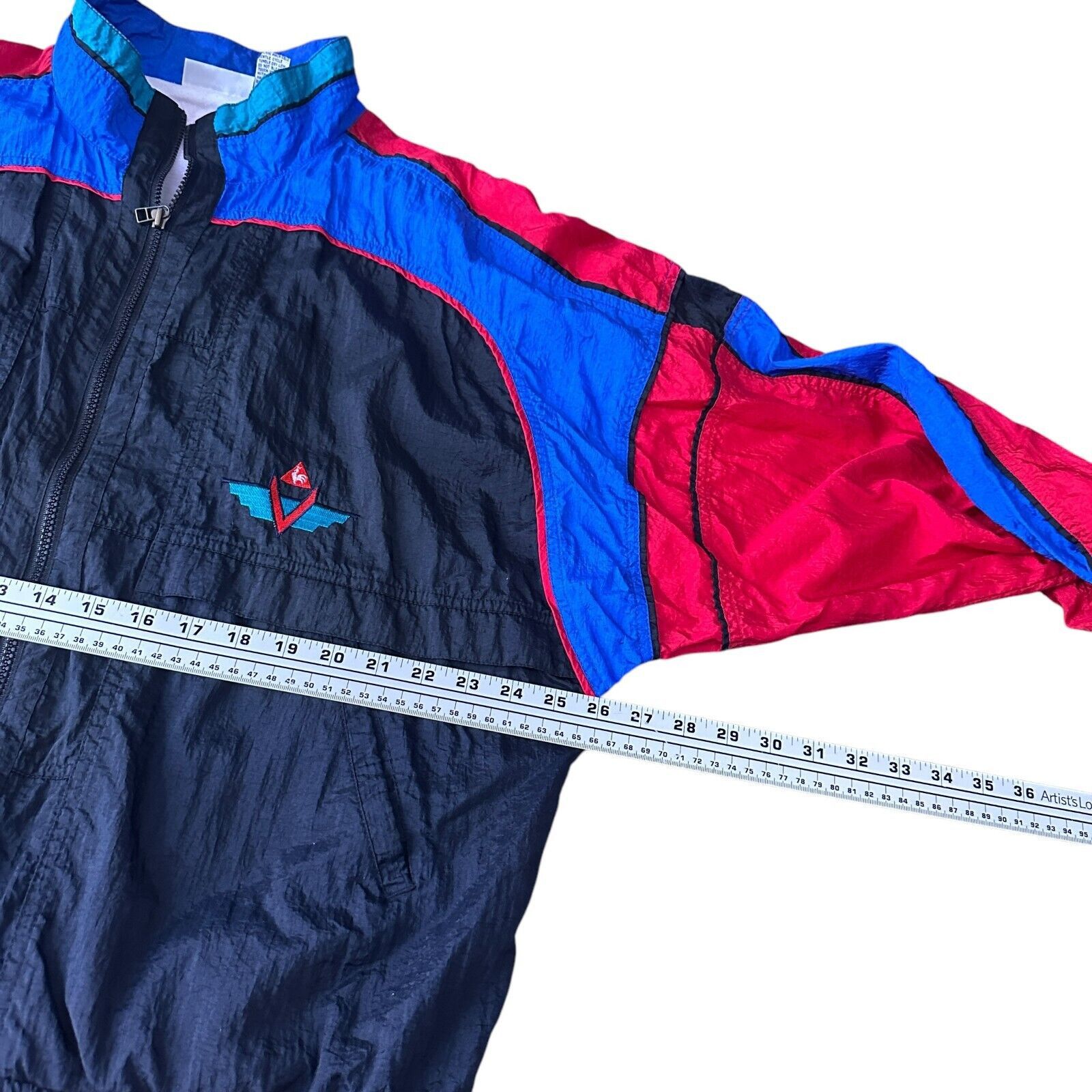 Le Coq Sportif Vintage Le Coq Sportif Windbreaker Jacket Men’s XL Black Size US XL / EU 56 / 4 - 9 Thumbnail