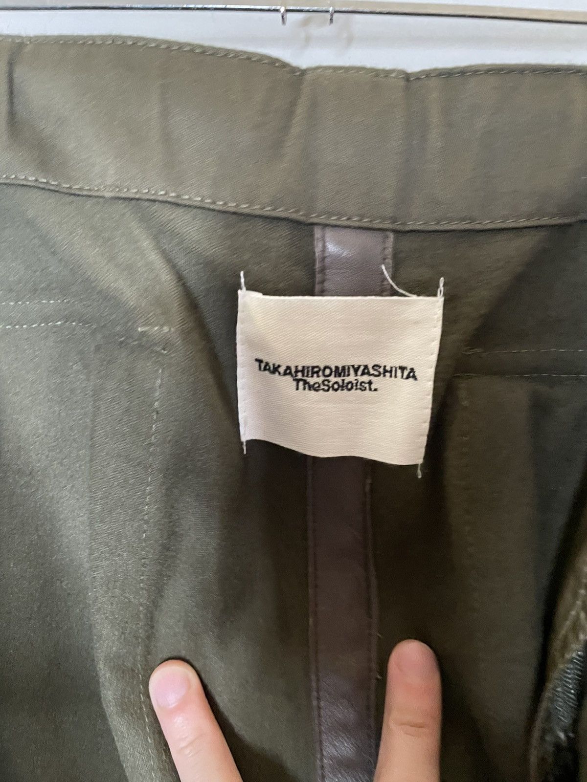 Takahiromiyashita The Soloist. Takahiromiyashita The Soloist AW17 Military Bag Cargo Pant Size US 40 / EU 56 - 5 Thumbnail