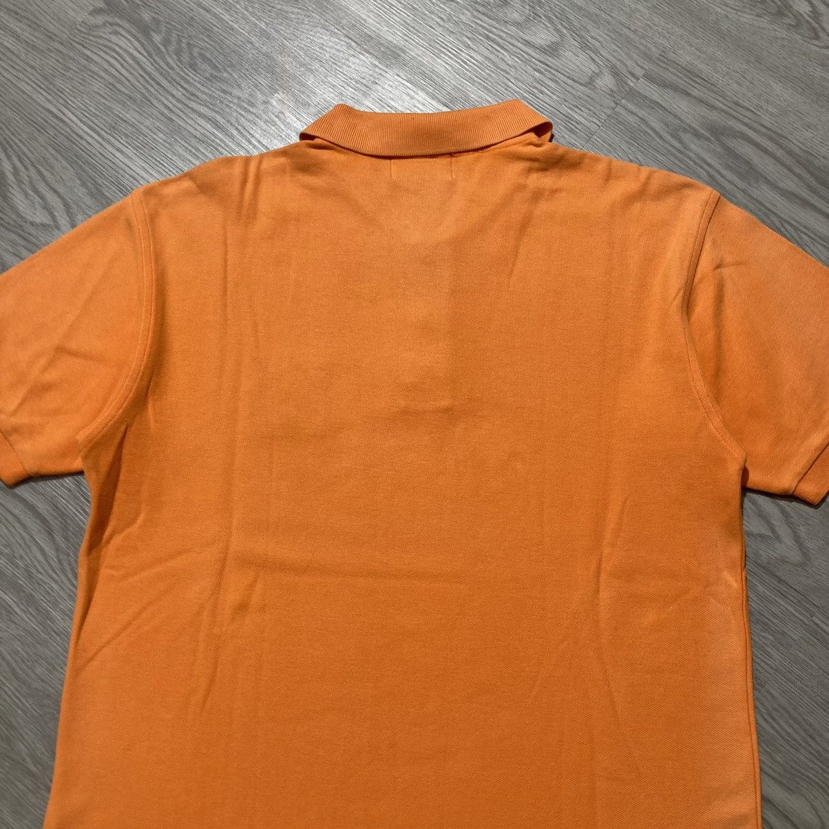 Missoni 1990s Vintage Missoni Sport Spellout Logo Polo Tshirt Orange Size US L / EU 52-54 / 3 - 8 Thumbnail