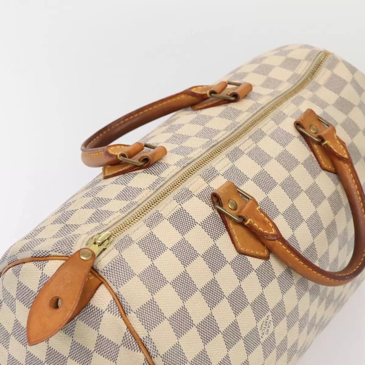 Louis Vuitton LOUIS VUITTON Damier Azur Speedy 35 Hand Bag Size ONE SIZE - 12 Thumbnail