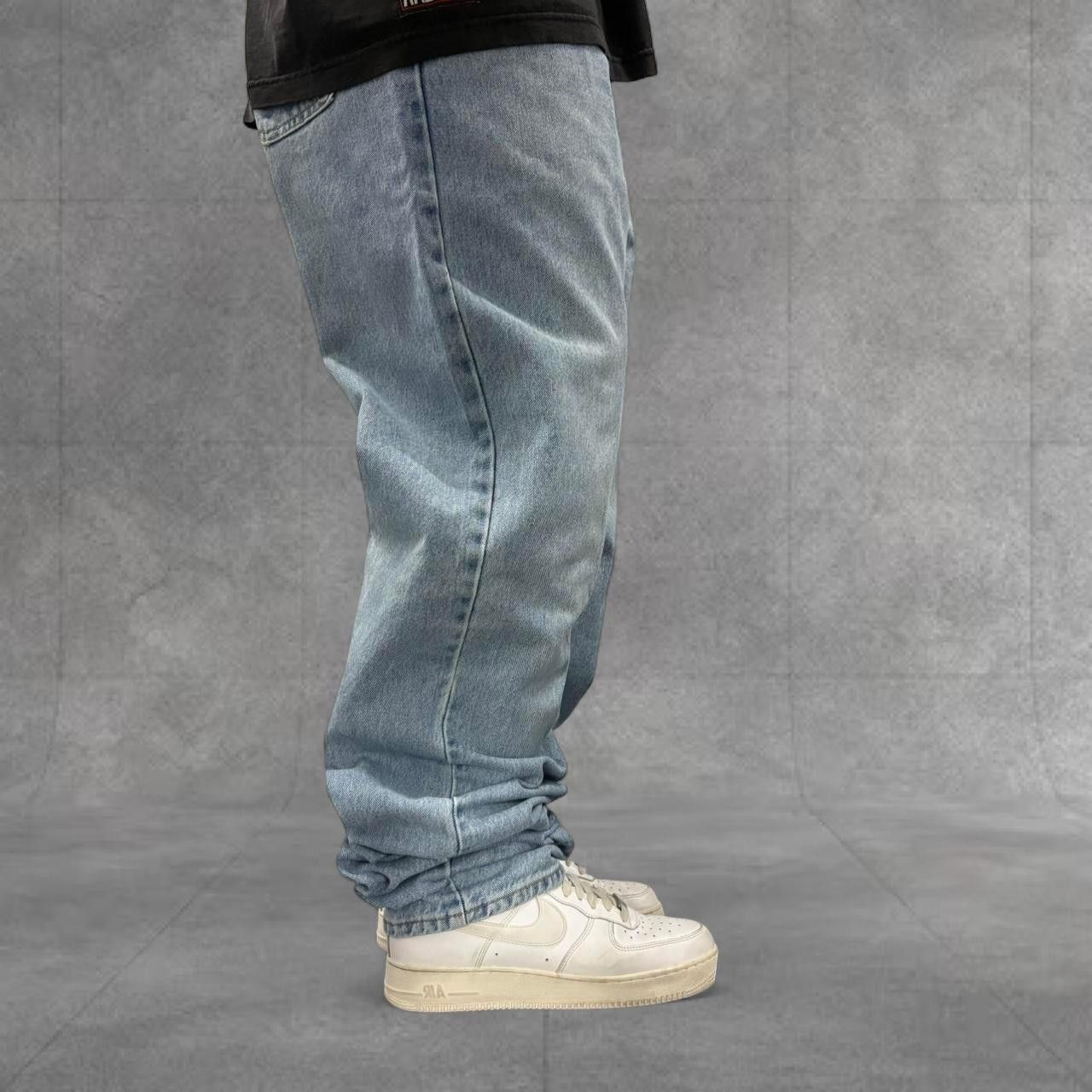 Arizona Jean Co. Crazy Vintage Y2K/2000s Baggy Loose Fit Streetwear Arizona Jean Company Light Wash Denim Jeans! Size US 36 / EU 52 - 2 Thumbnail