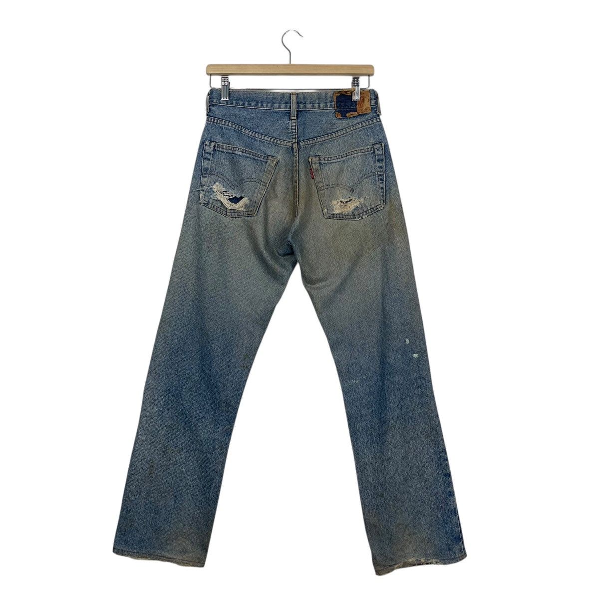 Levi's Vintage Levis Big E Made In Japan Trasher Button Fly Denim Size US 28 / EU 44 - 7 Thumbnail