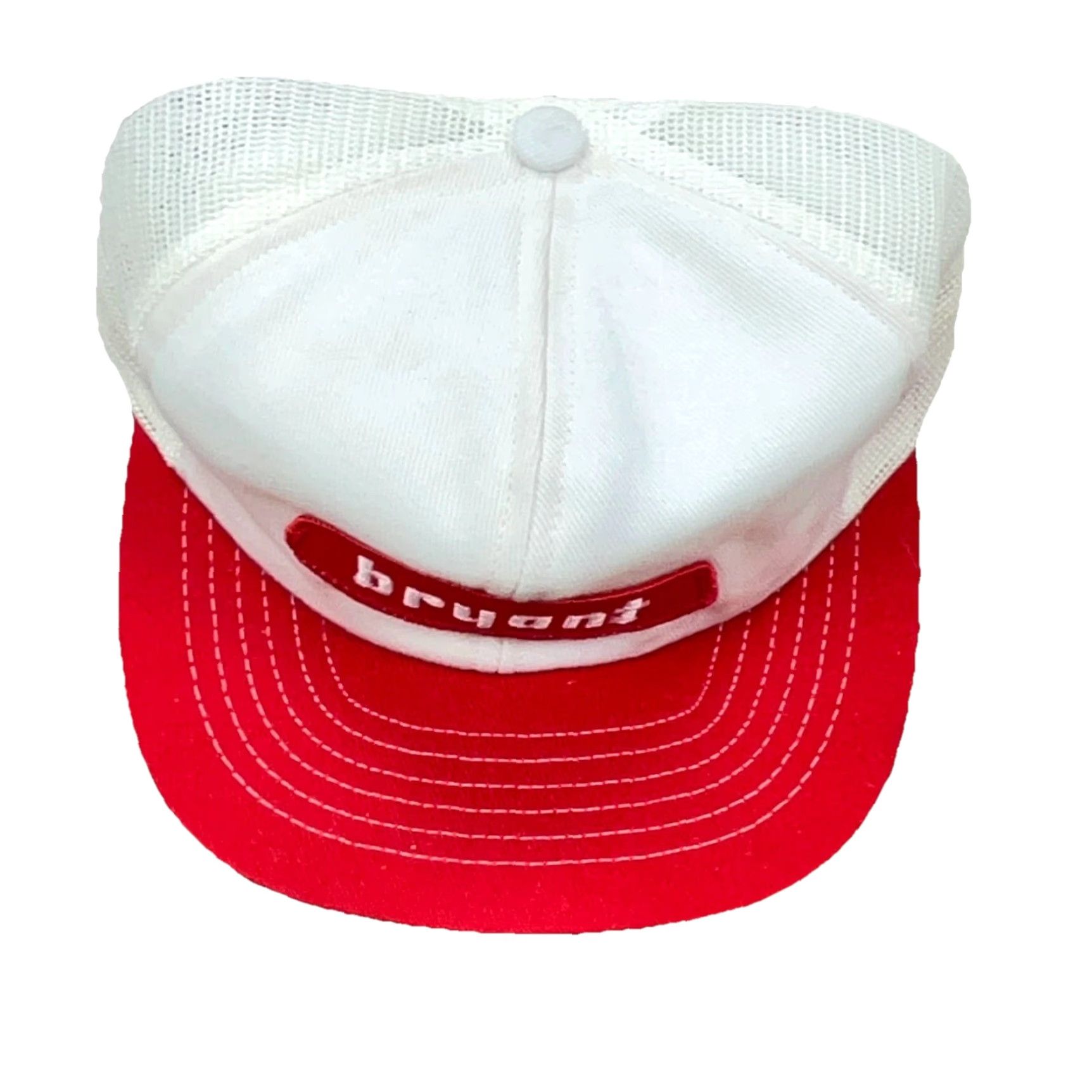 Vintage VINTAGE Swingster Trucker Hat Cap 80s Red Snapback Made in USA Farm Patch Mens Size ONE SIZE - 2 Thumbnail