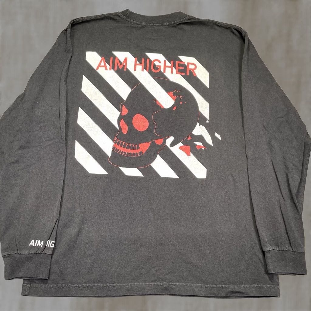 Vintage FaZe Clan x Pamaj Men's Large Skull Graphic Long Sleeve Shirt Black Size US L / EU 52-54 / 3 - 1 Thumbnail