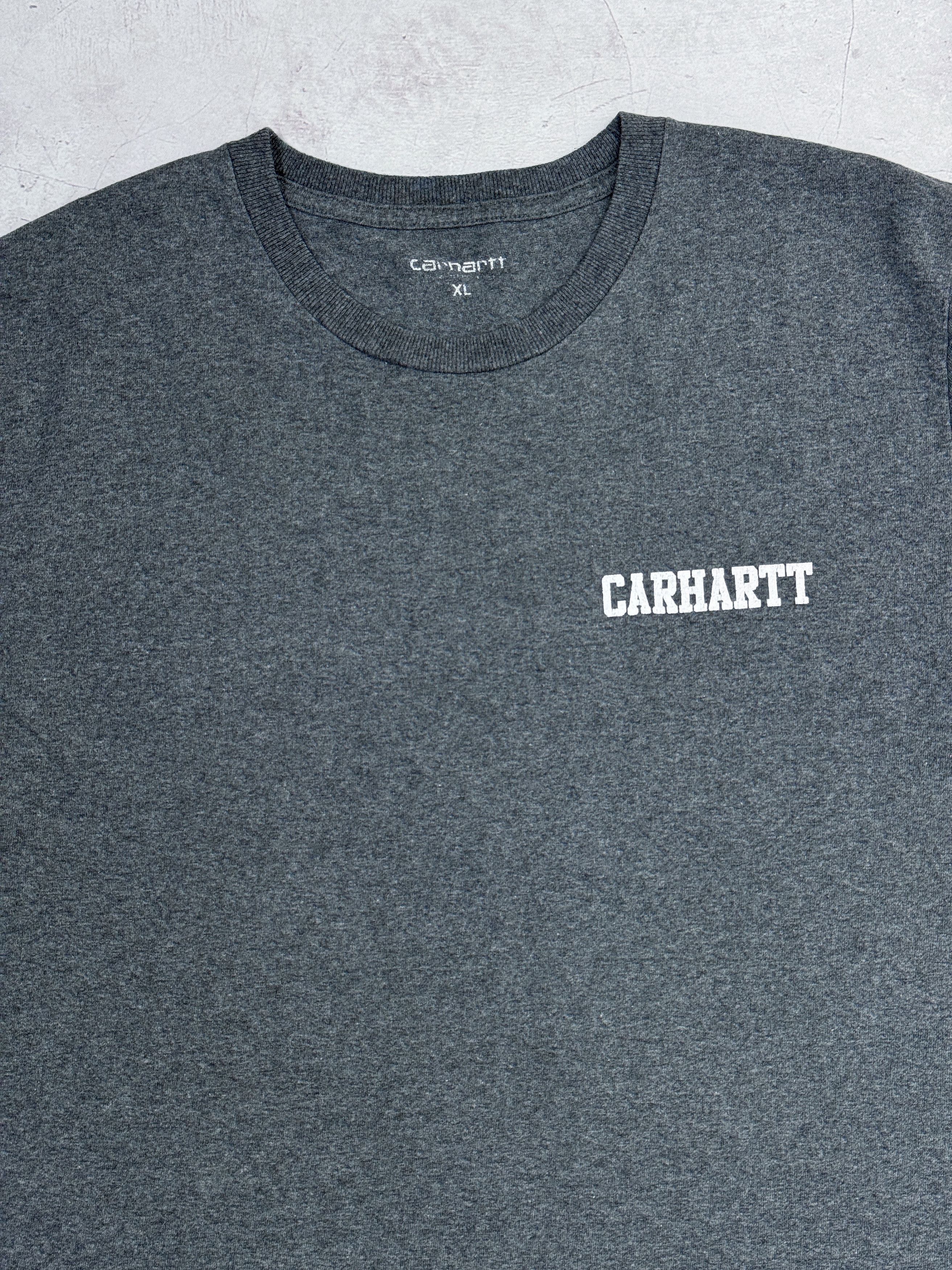 Carhartt Carhartt T-Shirt College Script Chest Logo Size US L / EU 52-54 / 3 - 3 Thumbnail