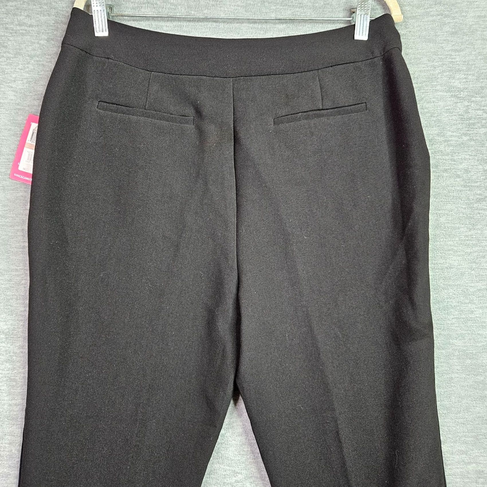 Vince Camuto Vince Camuto Pants Women Size 12 Black Slim Career Dress Pants NWT Size 34" / US 12 / IT 48 - 3 Thumbnail