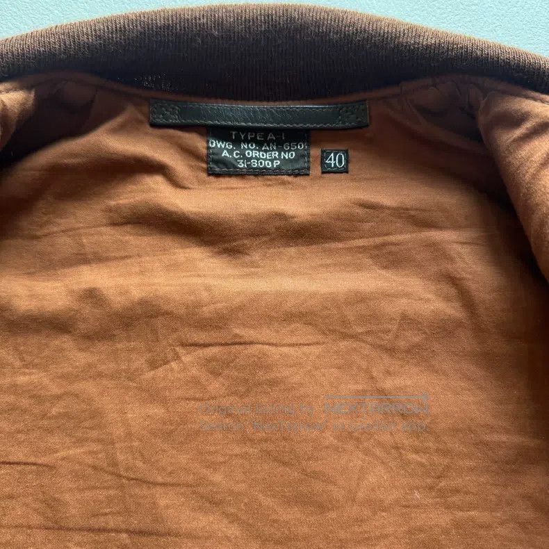 The Real McCoy's The Real McCoys A1 Flight Jacket A1 Leather Jacket Size US L / EU 52-54 / 3 - 5 Thumbnail
