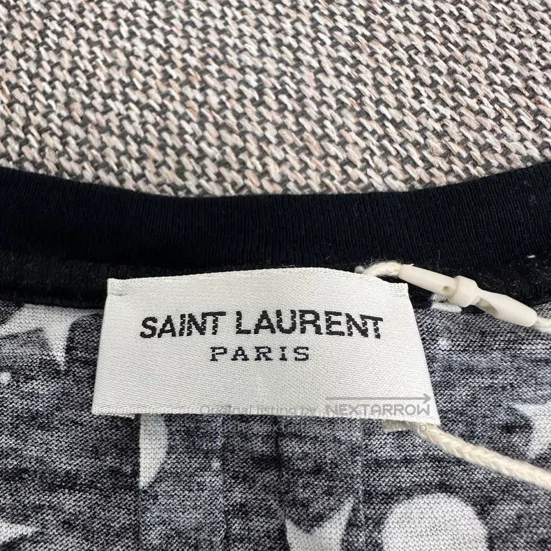 Saint Laurent Paris Saint Laurent Paris Pattern Printed Short Sleeve T-Shirt Size US S / EU 44-46 / 1 - 3 Thumbnail