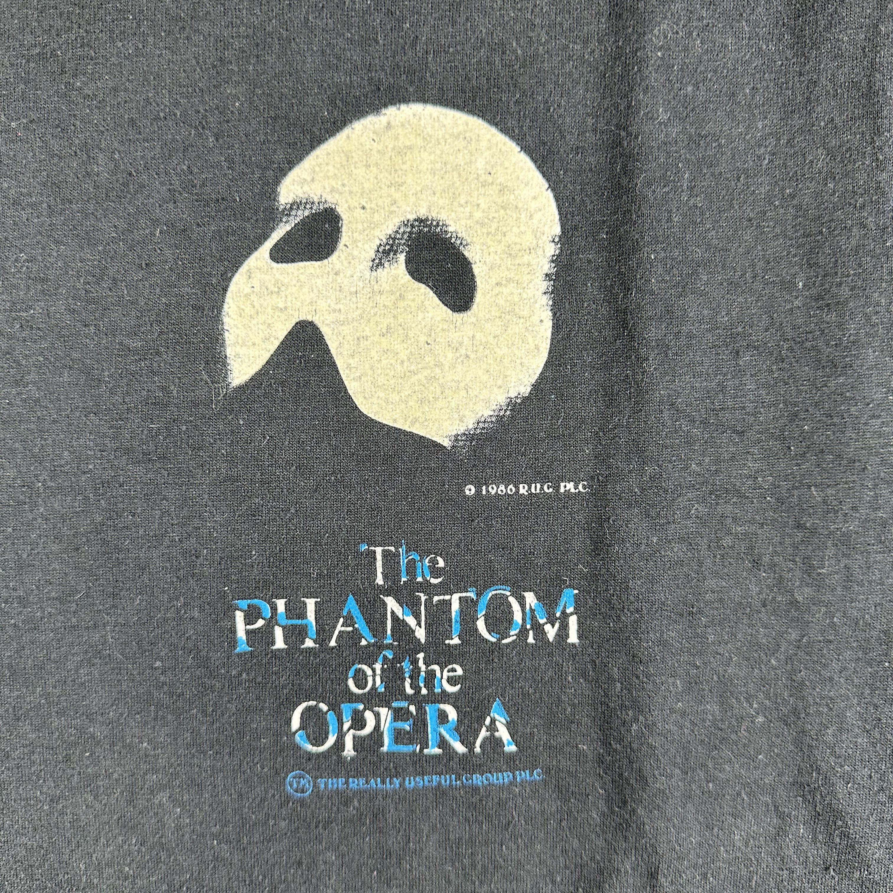 Vintage 1986 The Phantom of the Opera Promo Single Stitch T-Shirt Size US M / EU 48-50 / 2 - 2 Thumbnail