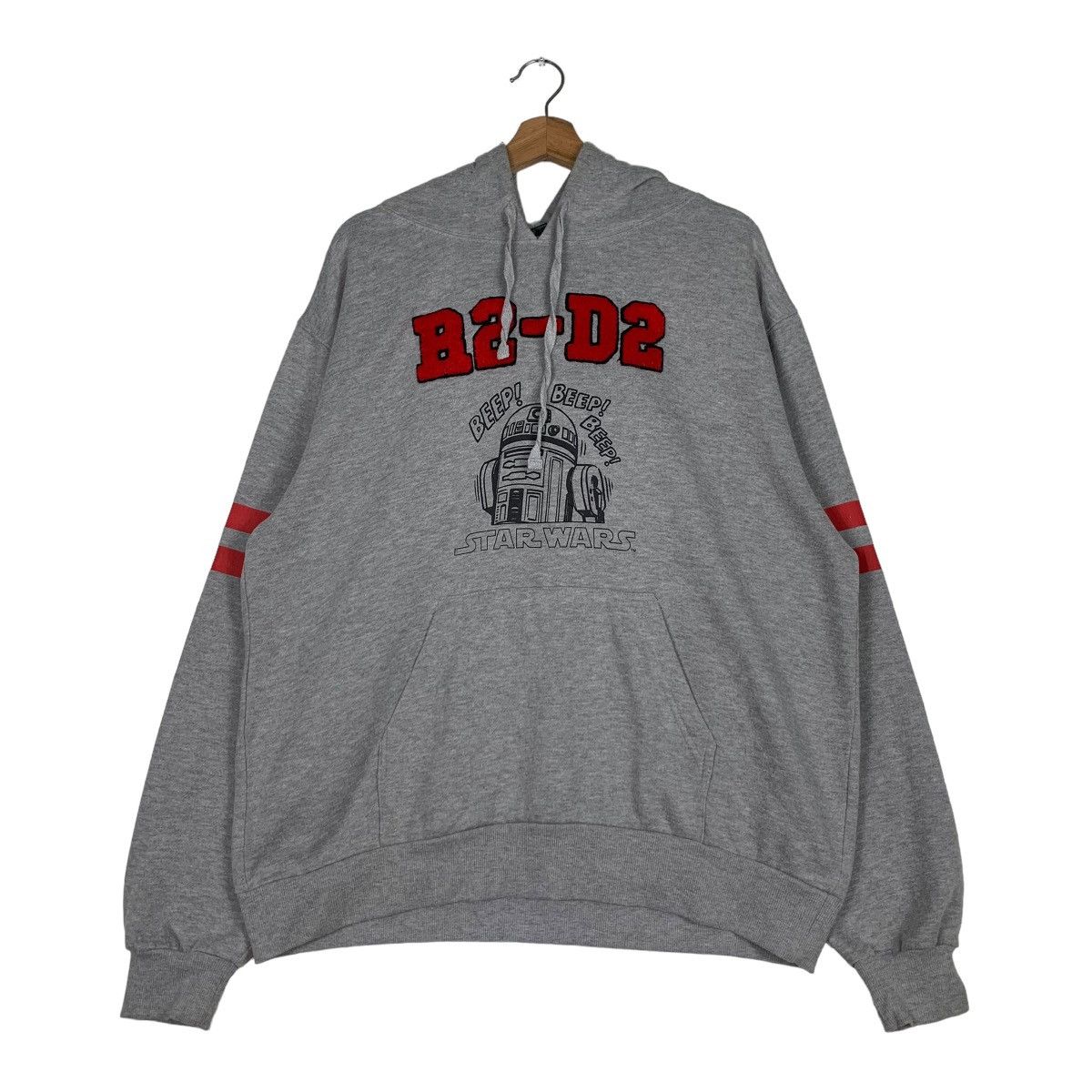 Star Wars STAR WARS B2-D2 Big Logo Pullover Hoodies Size 5L #0699-C32 Size US XXL / EU 58 / 5 - 1 Thumbnail