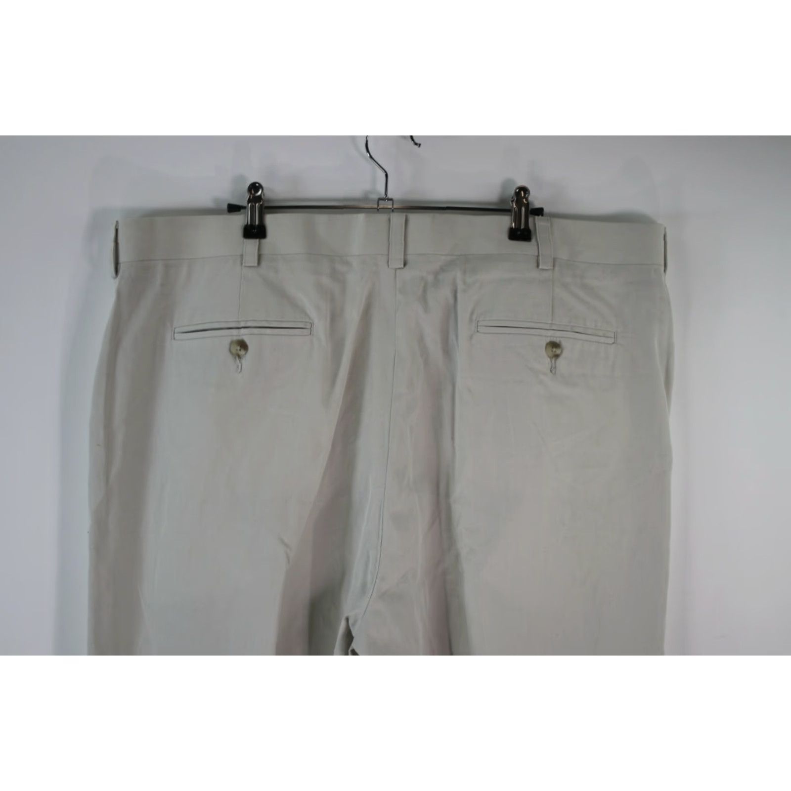 Vintage Oxford Golf Mens Pleated Zipper Dress Pants Tan 42X29 Regular Formal Pants Night? Size US 42 / EU 58 - 5 Thumbnail