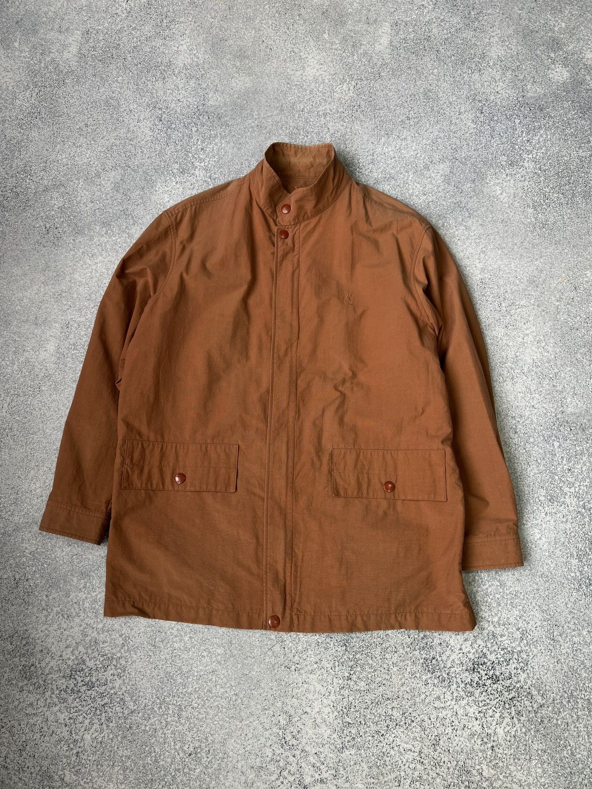 Vintage × Yves Saint Laurent Vintage YSL Yves Saint Laurent luxury Coat Size US L / EU 52-54 / 3 - 1 Thumbnail