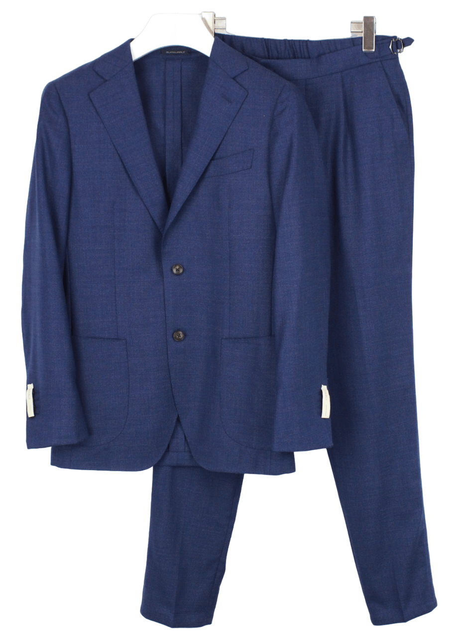 Suitsupply SUITSUPPLY Havana Patch Slim Ames Pleat SA Suit Men's UK 36 Size 36R - 1 Thumbnail
