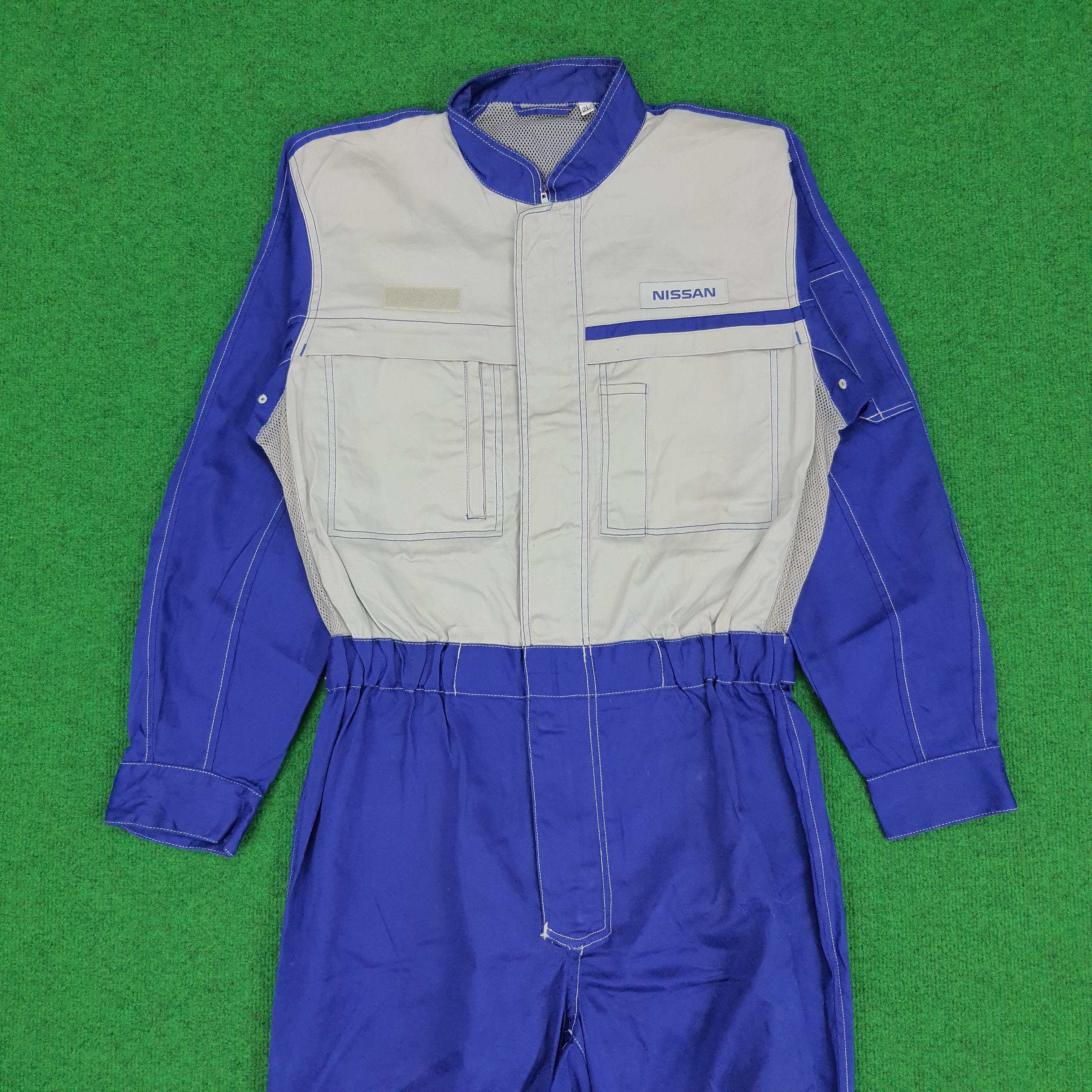 Japanese Brand × Vintage Vintage NISSAN Japan Racing Team Workwear Coverall Size US M / EU 48-50 / 2 - 5 Thumbnail