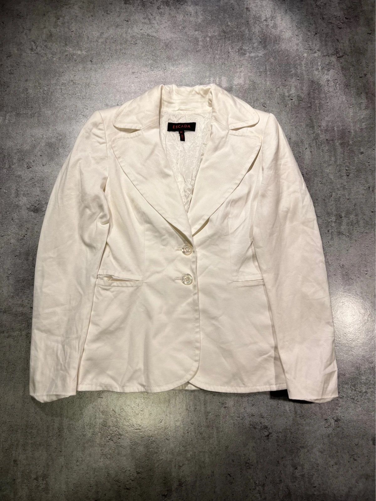 Escada Creamy Women Escada blazer Size M / US 6-8 / IT 42-44 - 1 Thumbnail
