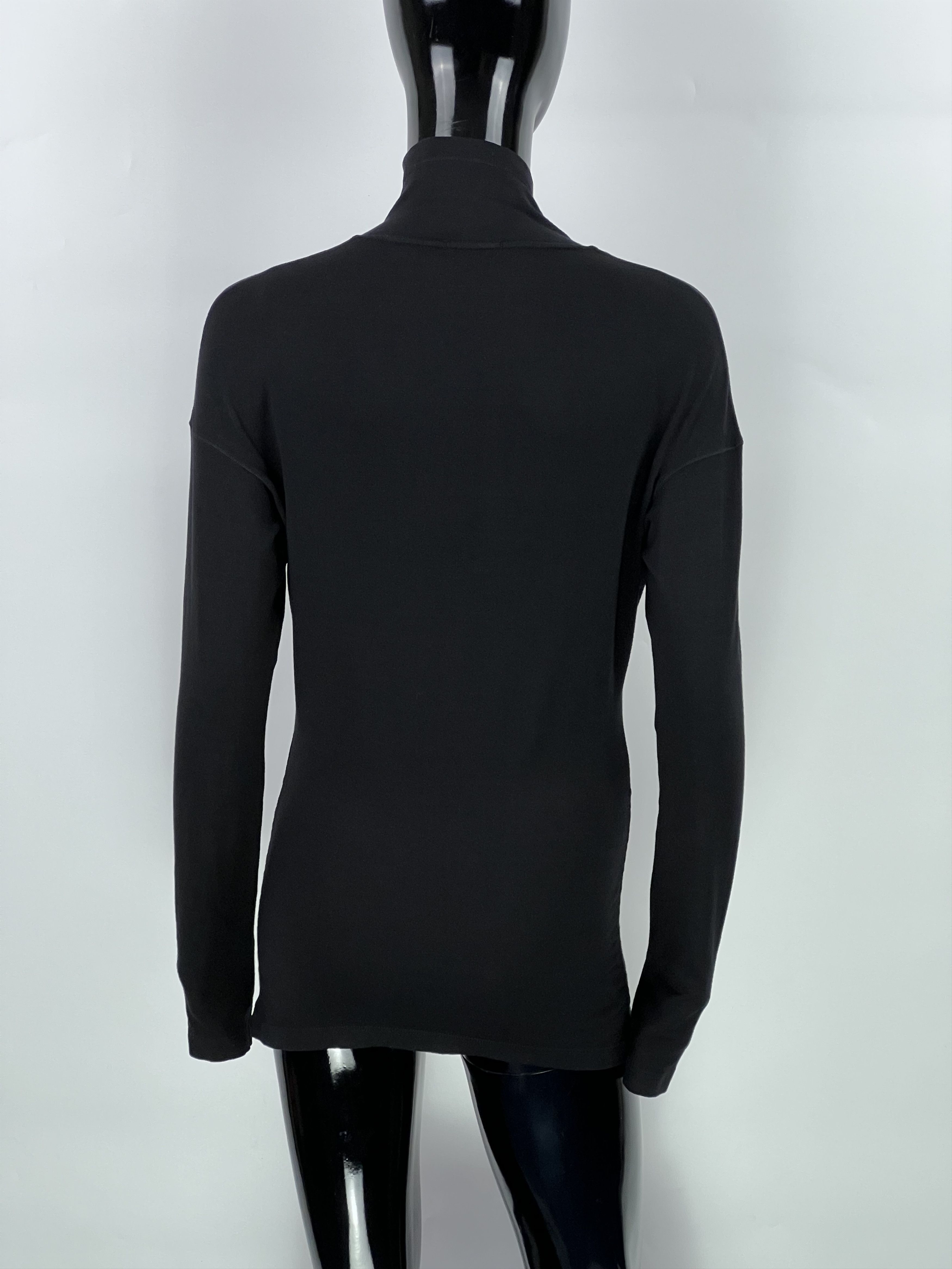 C.P. Company × Vintage C.P. Company Women's Black Long Sleeve T Shirt Size M / US 6-8 / IT 42-44 - 2 Thumbnail