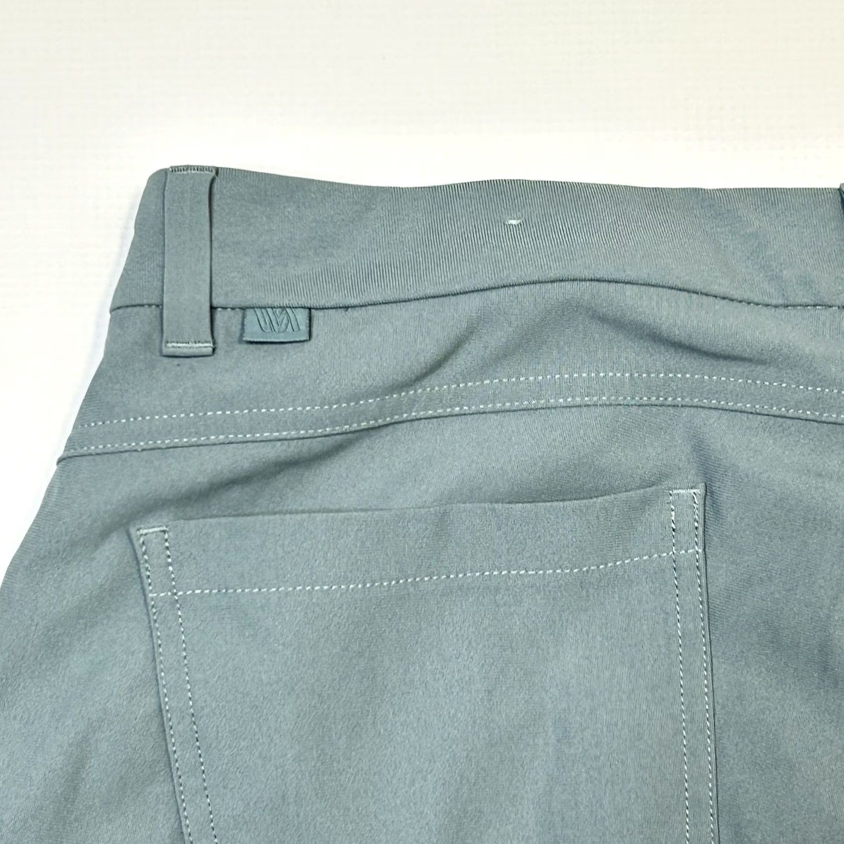 Vintage VRST Men's Limitless 4-Way Stretch Athletic Fit Pant 32x28 Blue Green 5-Pocket Chino Slim Fit Athletic Mens Pants Size US 32 / EU 48 - 5 Thumbnail