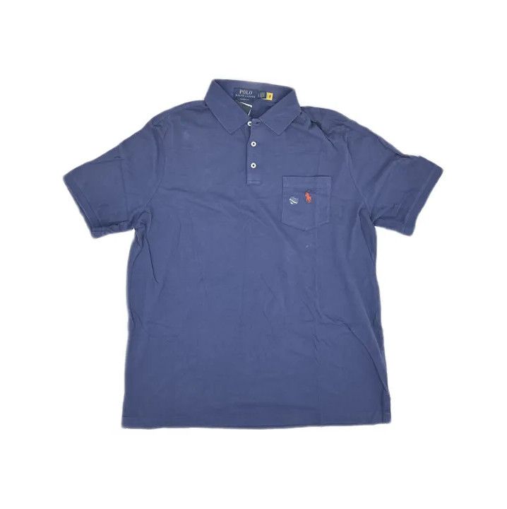 Polo Ralph Lauren Polo Ralph Lauren Solid Collar Short-Sleeve Polo Size US S / EU 44-46 / 1 - 1 Thumbnail