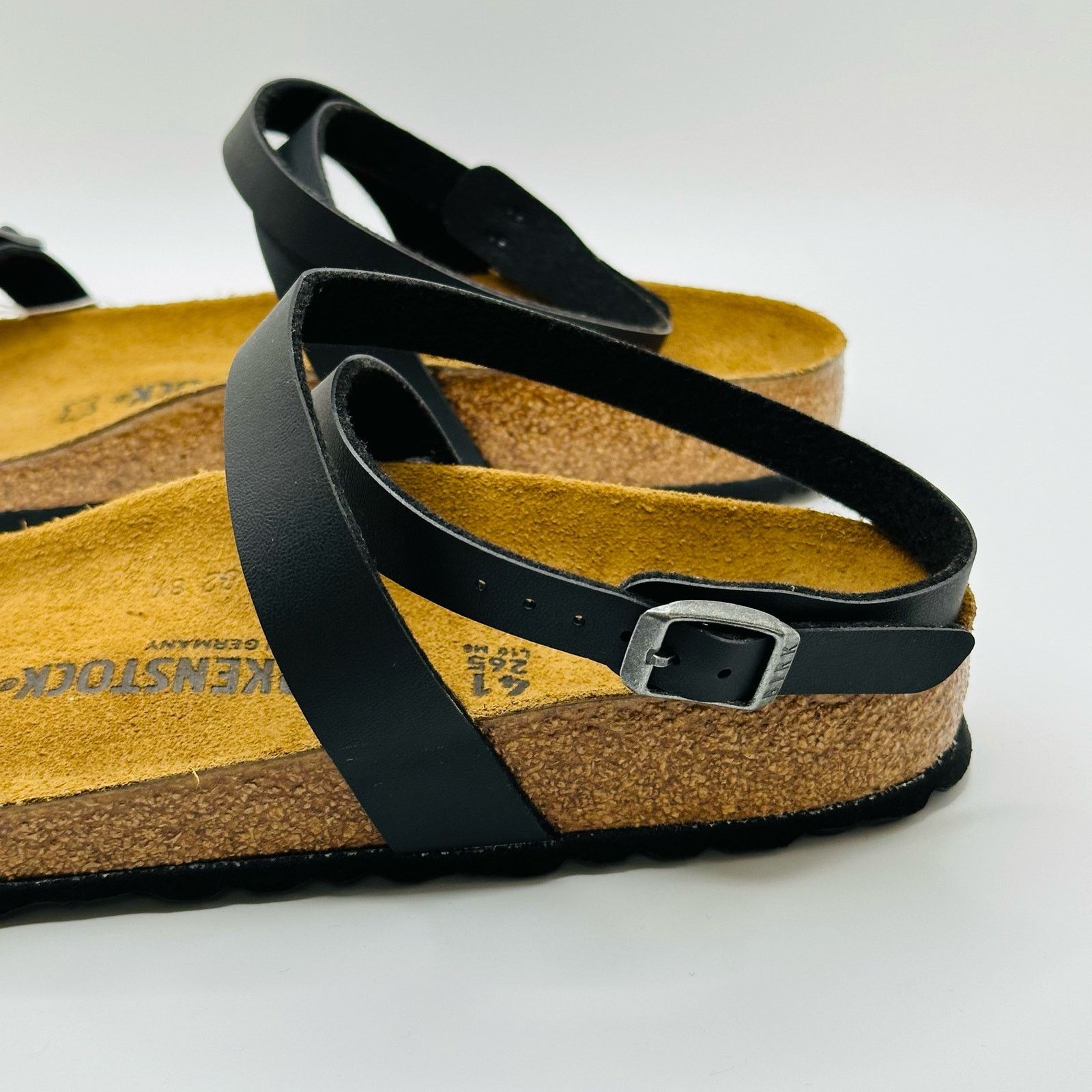 Birkenstock Birkenstock Black Strappy Women's Sandals - US 10-10.5 | 41 Size US 10.5 / IT 40.5 - 6 Thumbnail