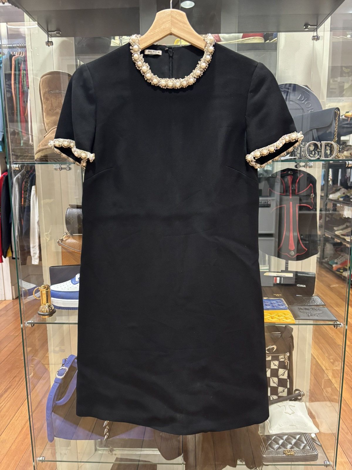 Miu Miu Miu Miu Collared Mini Dress Size XS / US 0-2 / IT 36-38 - 1 Thumbnail