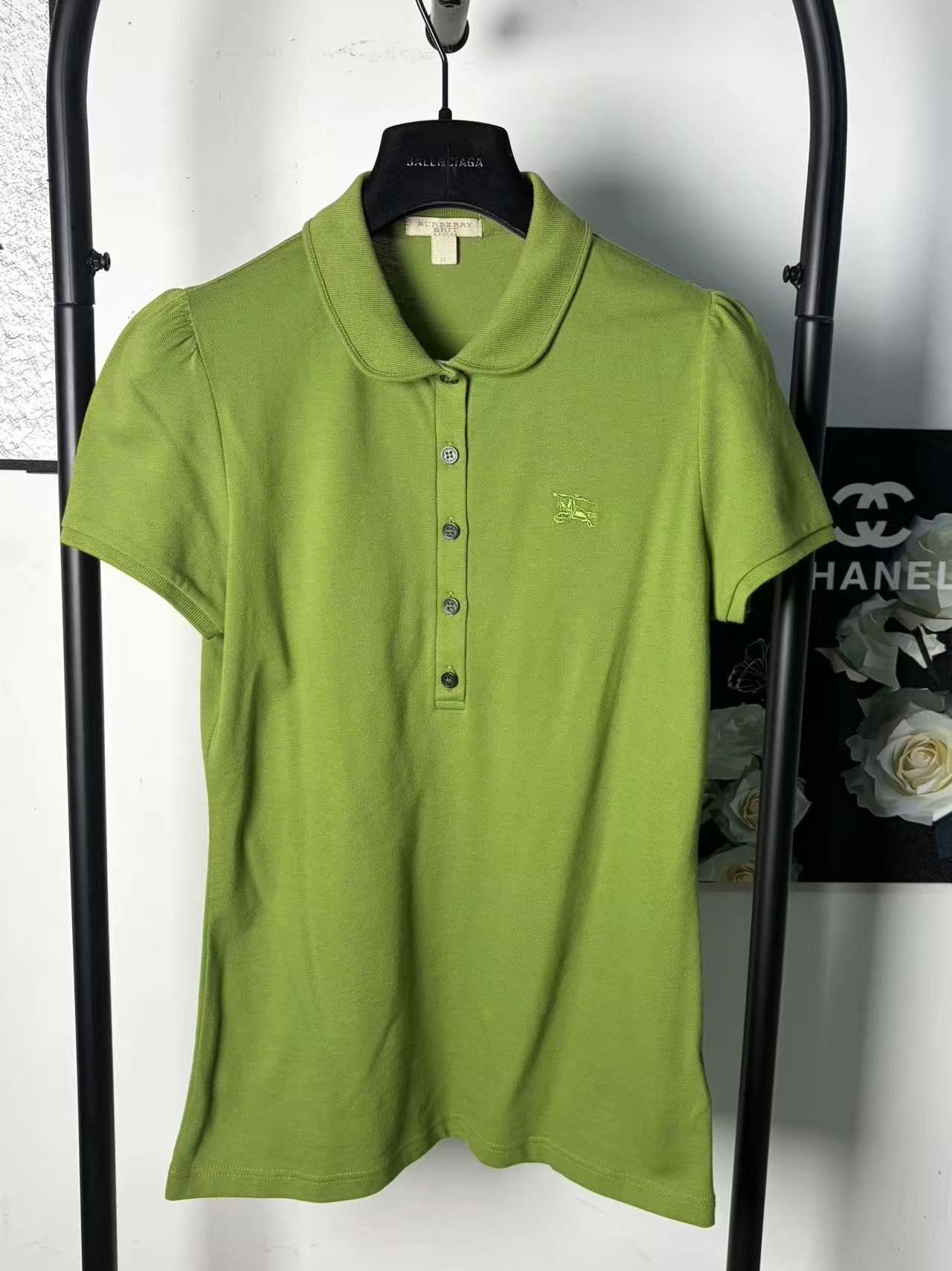 Burberry Burberry White Polo m Men Size US M / EU 48-50 / 2 - 1 Thumbnail