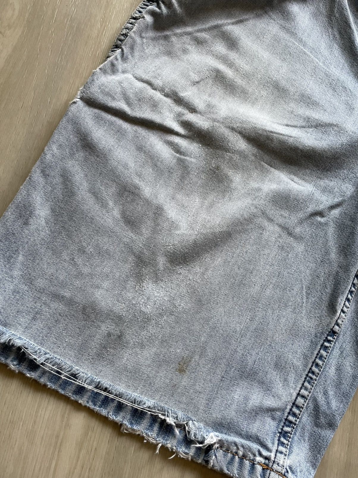 Old Navy × Vintage Vintage Y2K Old Navy Jean Jorts Painters Carpenter Sz 34 Size US 34 / EU 50 - 6 Thumbnail