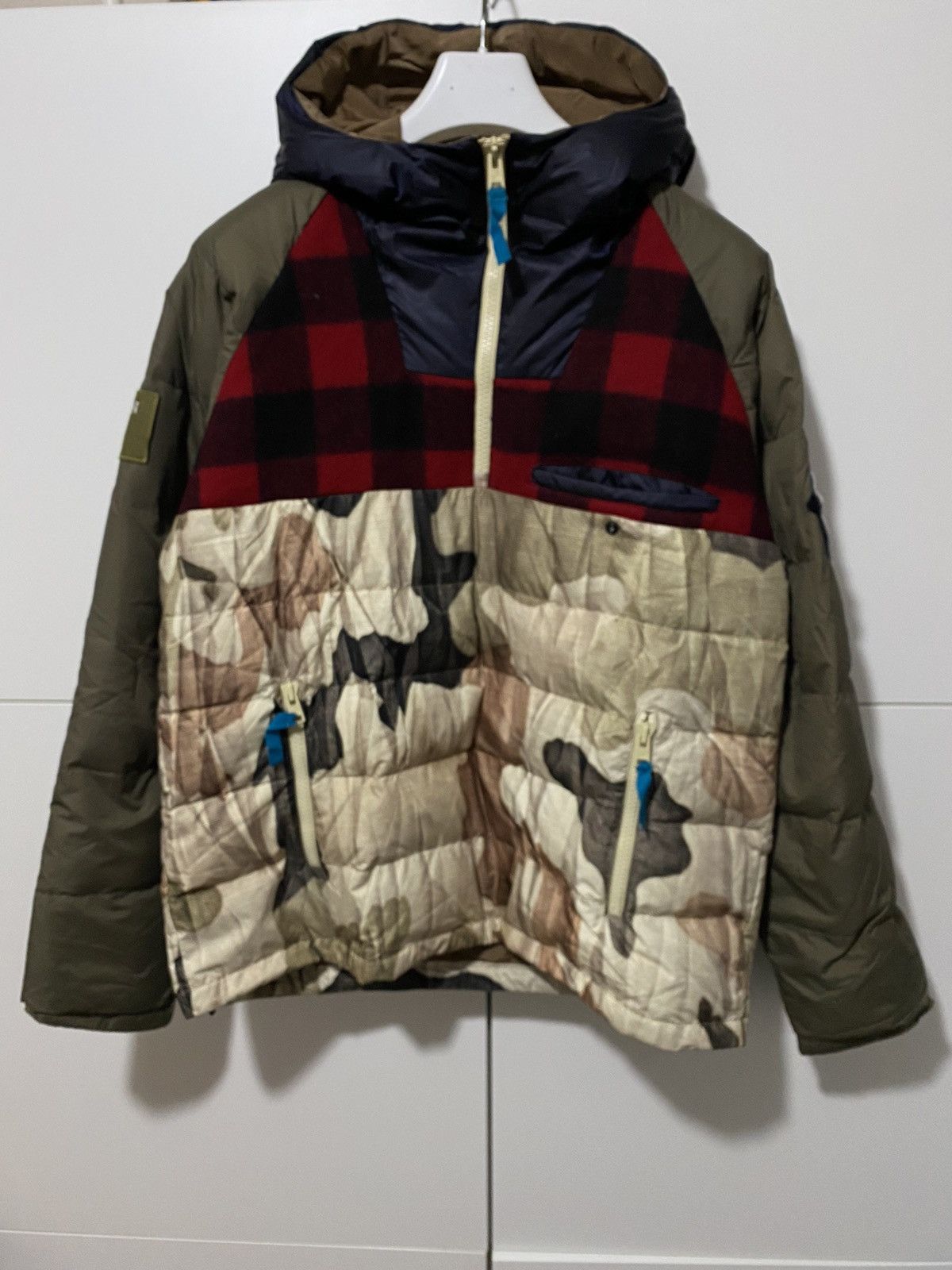 Woolrich Woolen Mills 🧥Woolrich X Griffin down jacket, size L, multi-color, used, Size US L / EU 52-54 / 3 - 3 Thumbnail