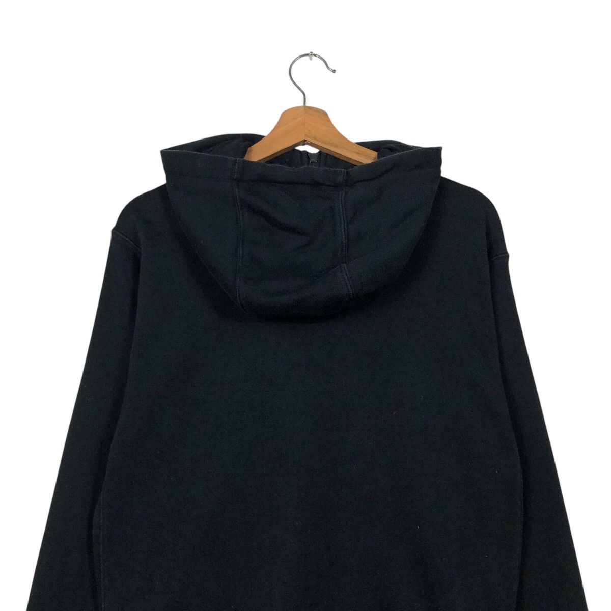 Nike Nike Vintage Black Zip Hoodie – Minimal Swoosh Essential Size US S / EU 44-46 / 1 - 11 Thumbnail