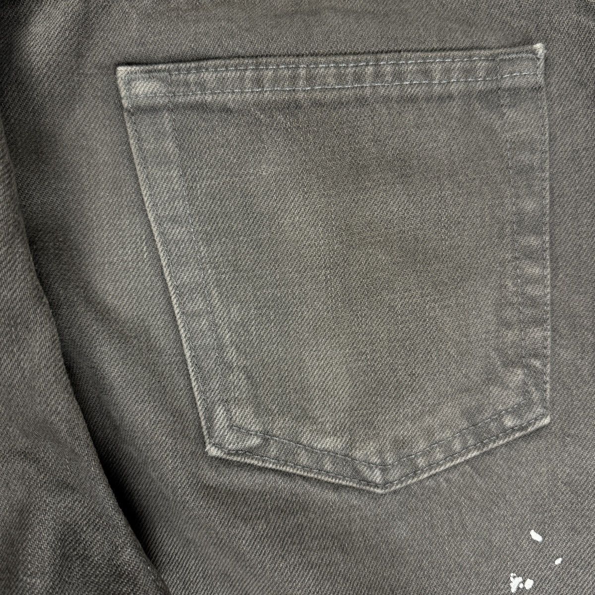 Helmut Lang Helmut Lang - AW00 Overdyed Charchoal Painter Jeans Size US 27 - 8 Thumbnail