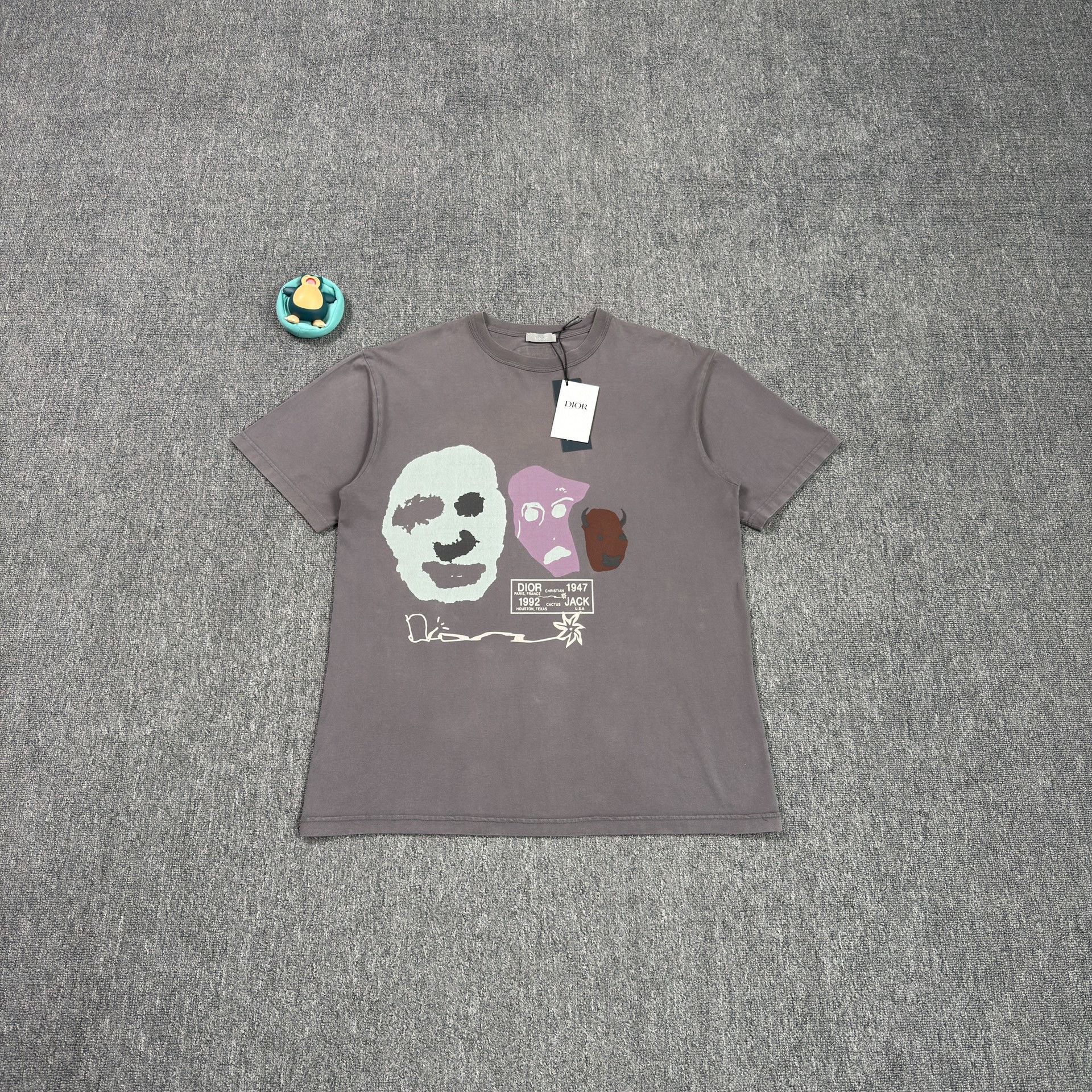 Dior Dior x Travis Scott Cactus Jack Graphic T-Shirt Size M Size US M / EU 48-50 / 2 - 1 Thumbnail