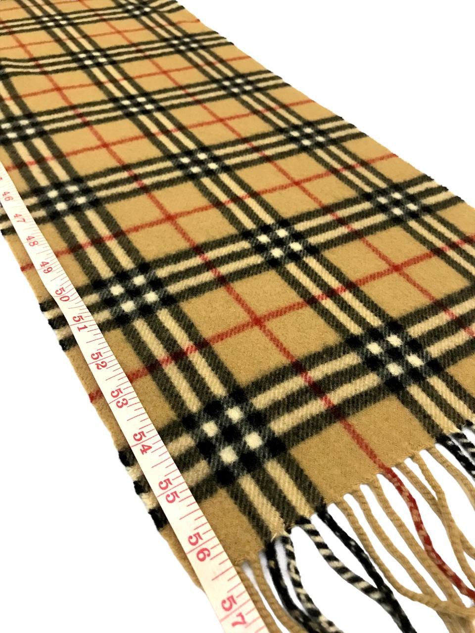 Burberry Burberrys Vintage Novacheck Scarf / Muffler Size ONE SIZE - 8 Thumbnail