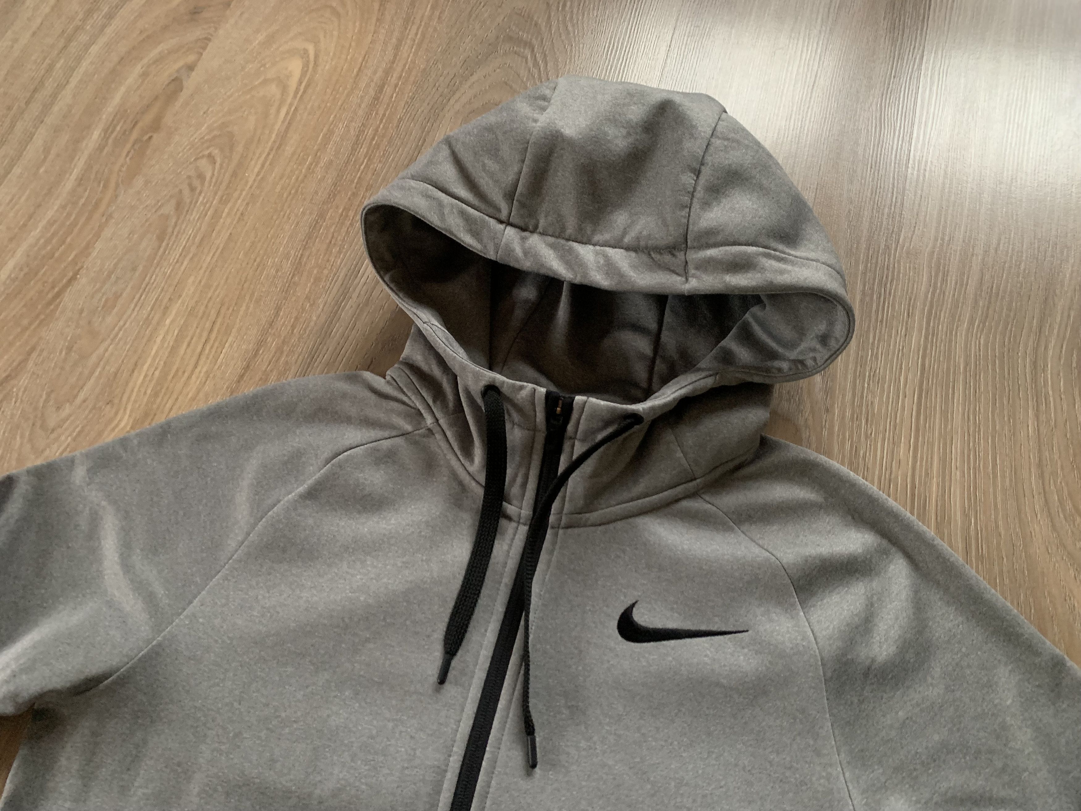 Nike Nike Dri Fit Grey Zip Hoodie Size US S / EU 44-46 / 1 - 4 Thumbnail