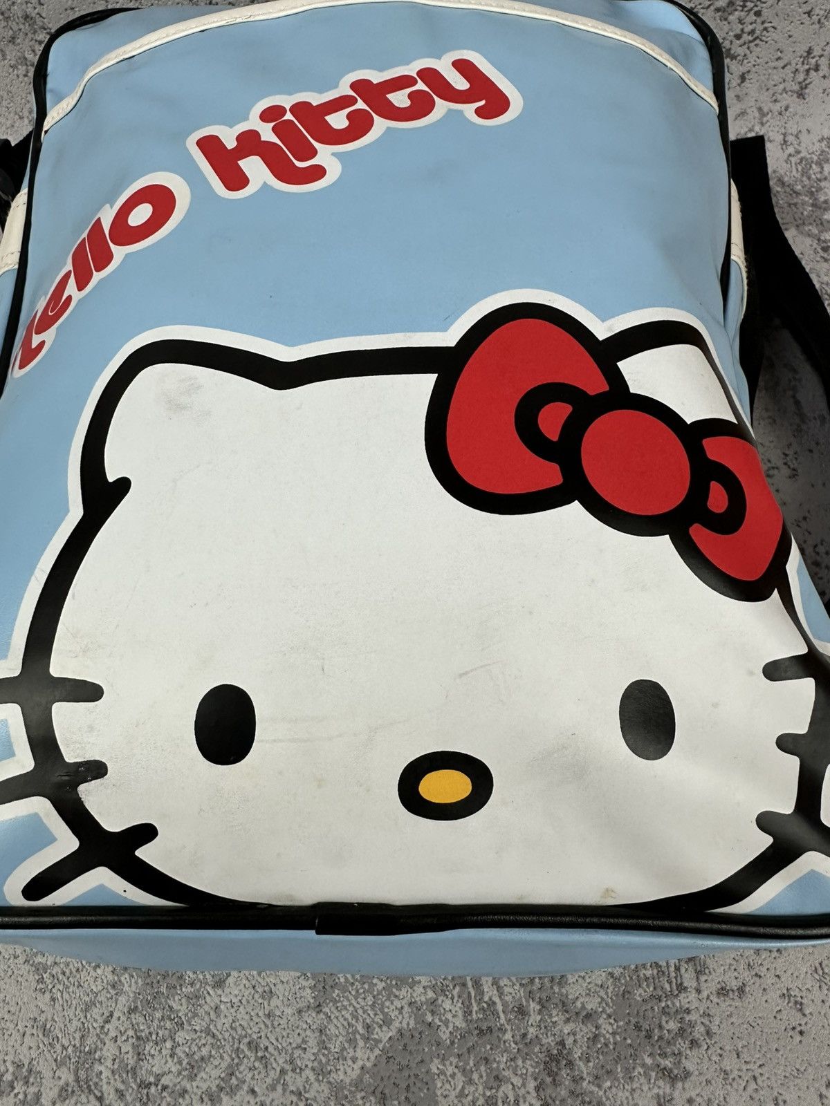 Japanese Brand Vintage Hello Kitty Blue Shoulder Bag Rare Sanrio Japan Size ONE SIZE - 3 Thumbnail
