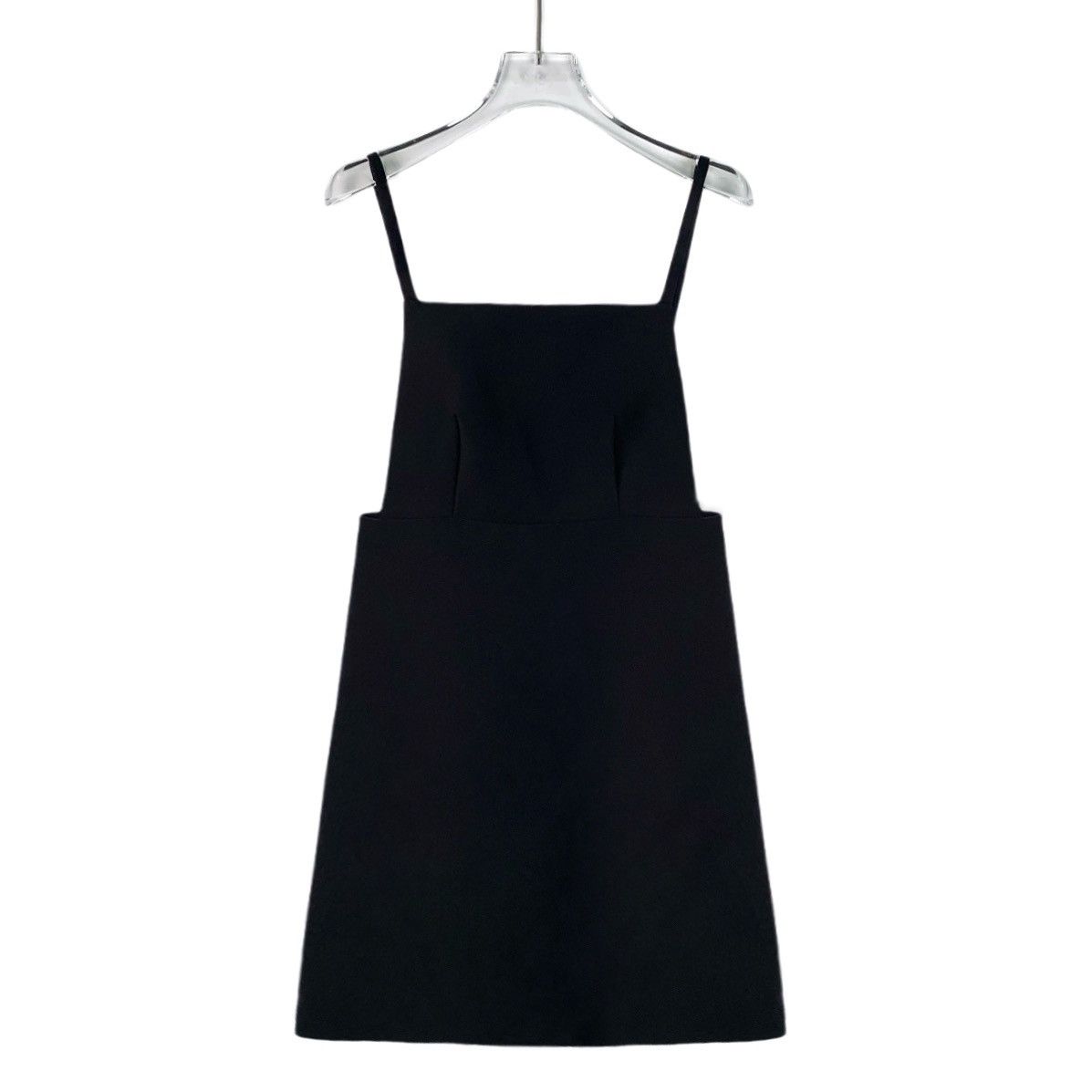 Prada Prada Black Wool Slip Dress K26WX Size XS / US 0-2 / IT 36-38 - 1 Thumbnail
