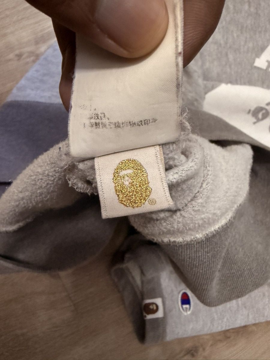 Bape Sweat Tee Champion Collab Size US M / EU 48-50 / 2 - 5 Thumbnail
