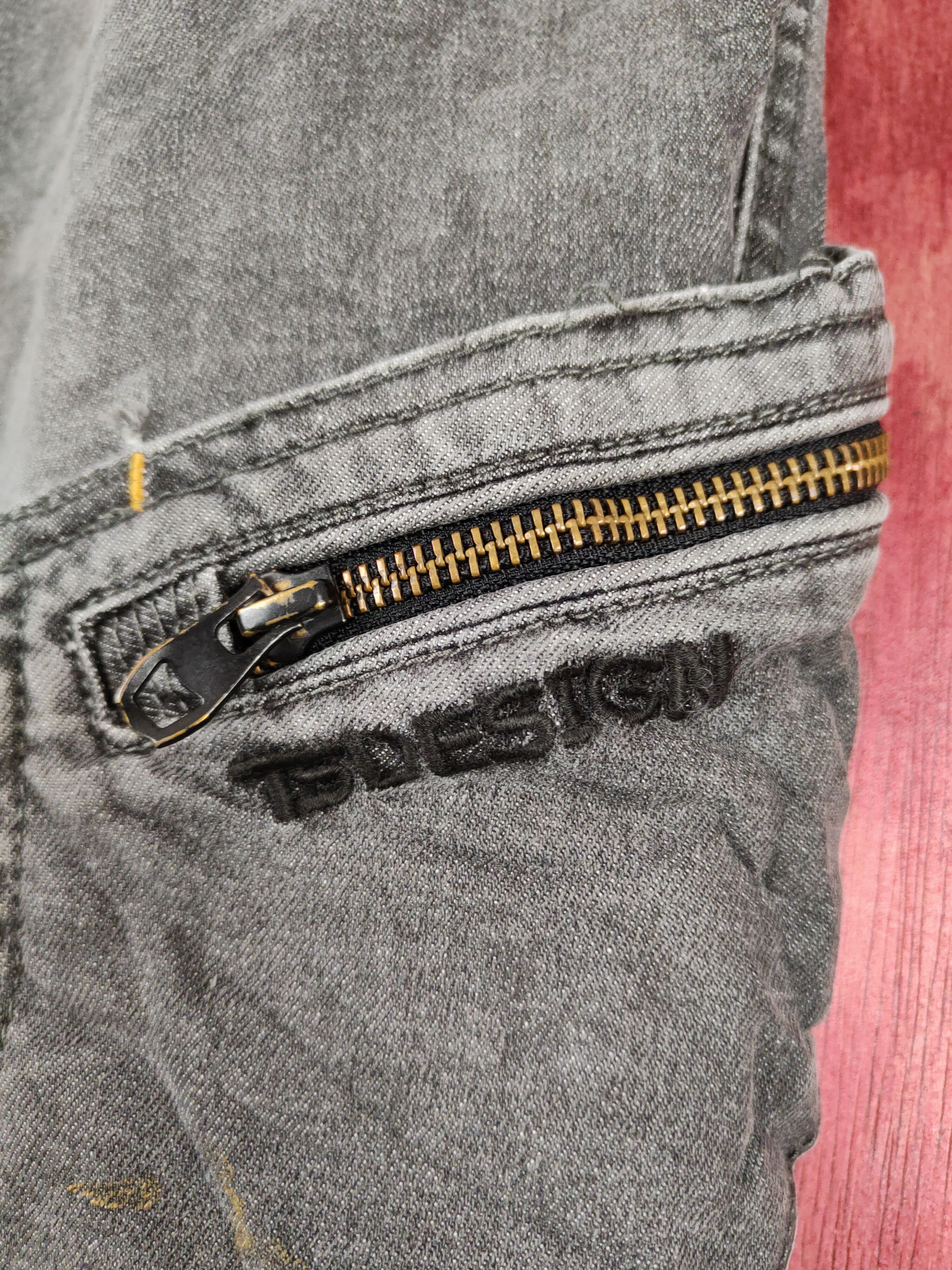 Japanese Brand TS Design Black Multipocket Tactical Denim #S1274 Size US 32 / EU 48 - 6 Thumbnail